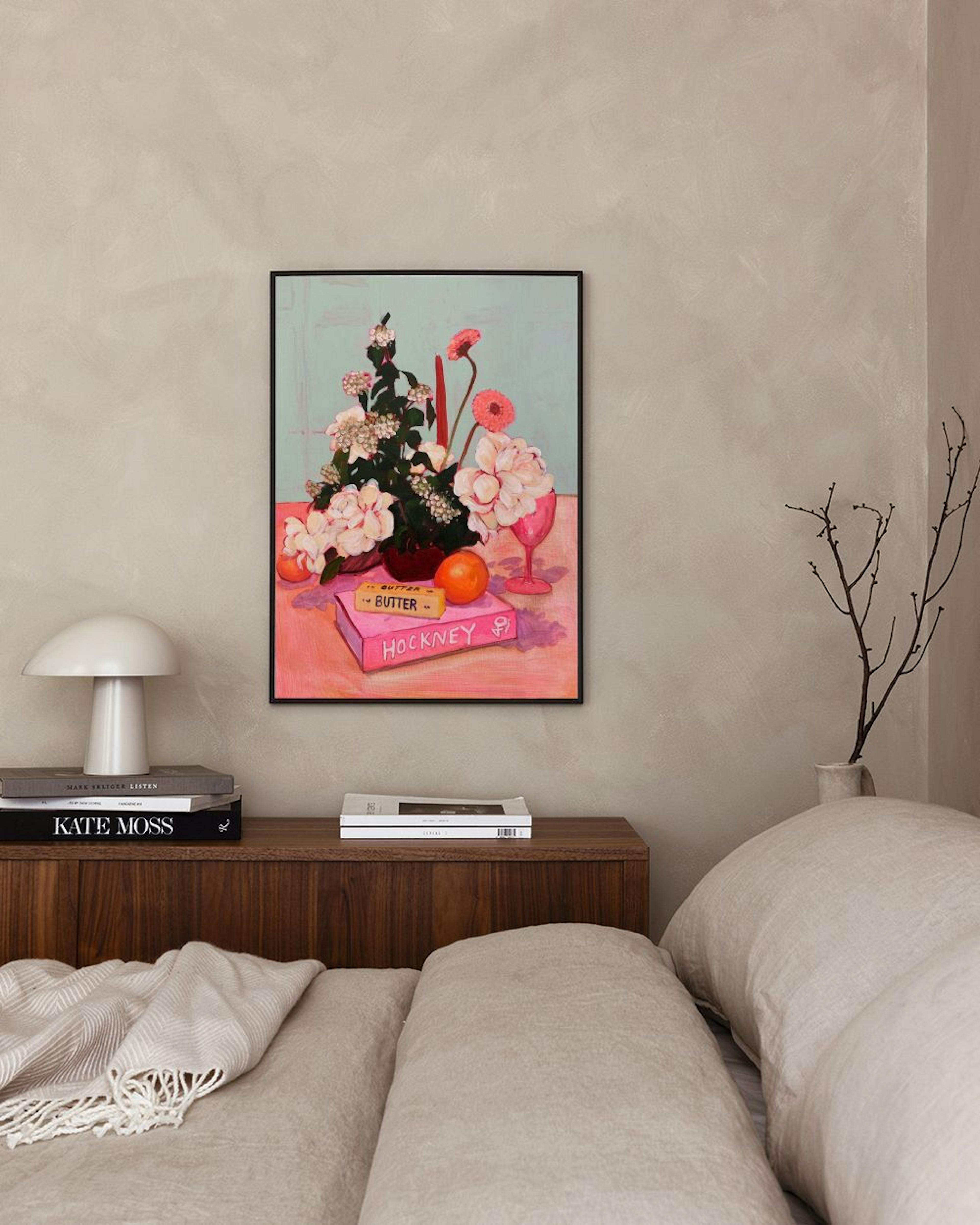 Lindsey Cherek - Still Life with Hockney Book Print