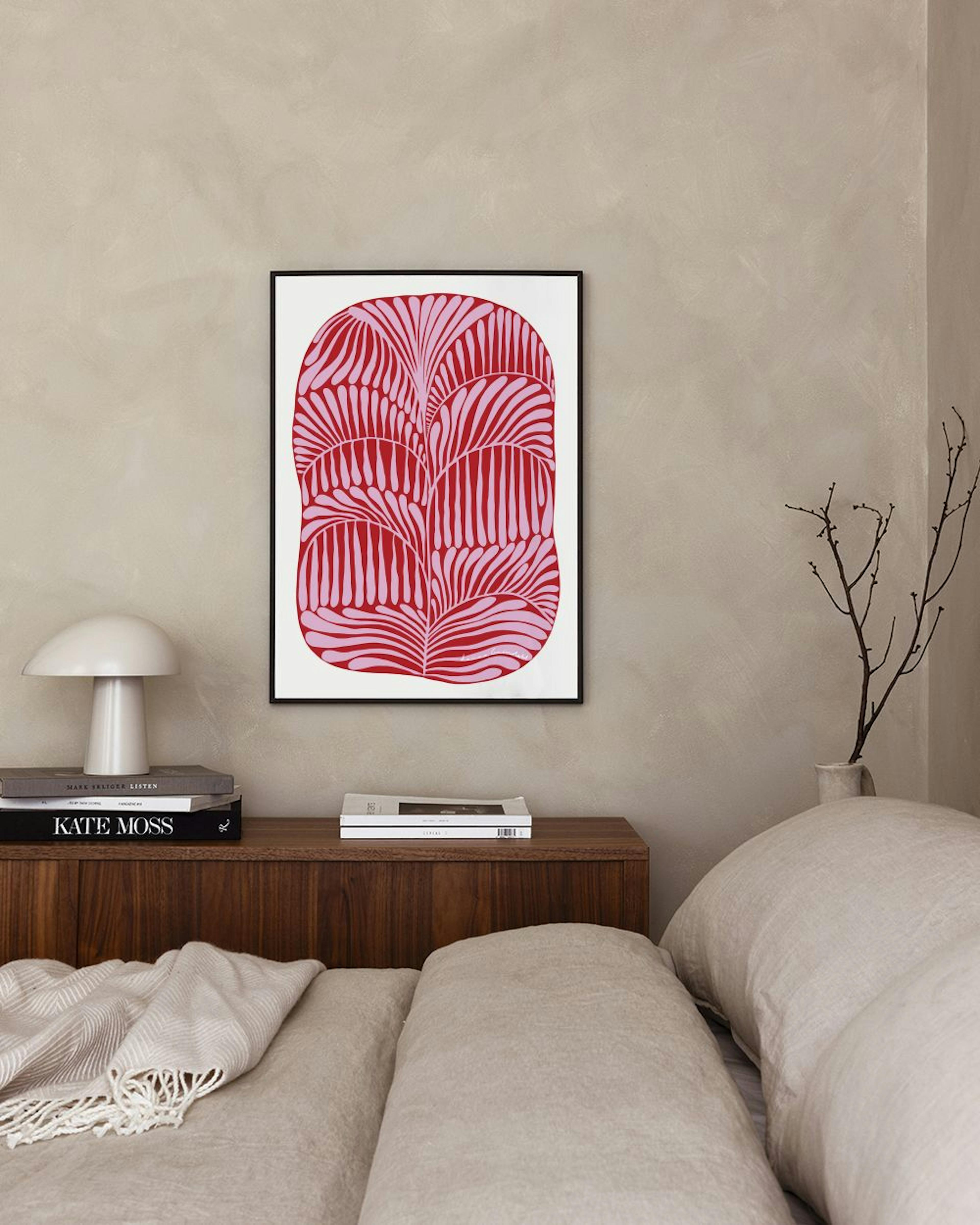 Laura Gröndahl - Pink Plant Poster