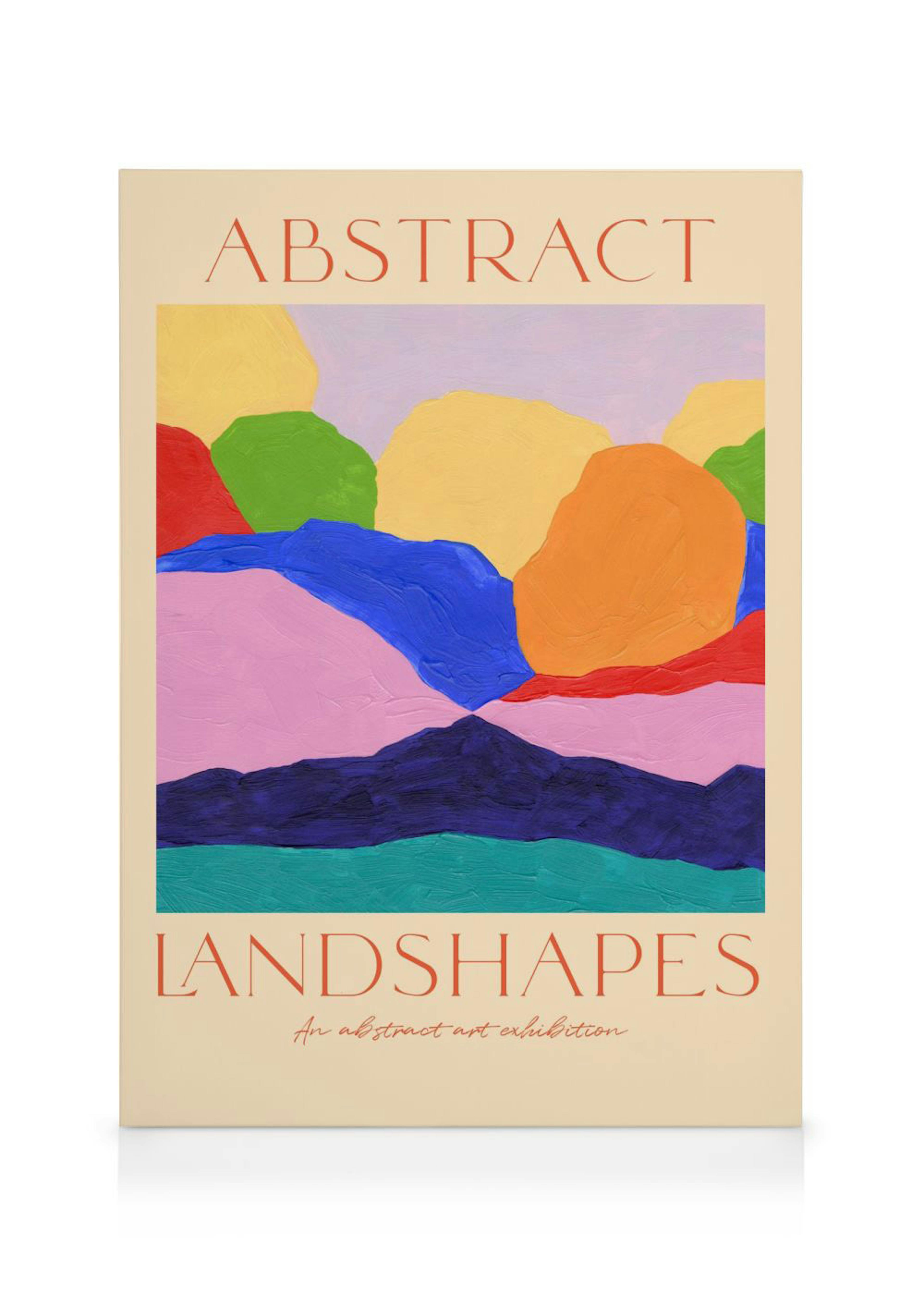 Abstract Landshapes Obraz na płótnie 0