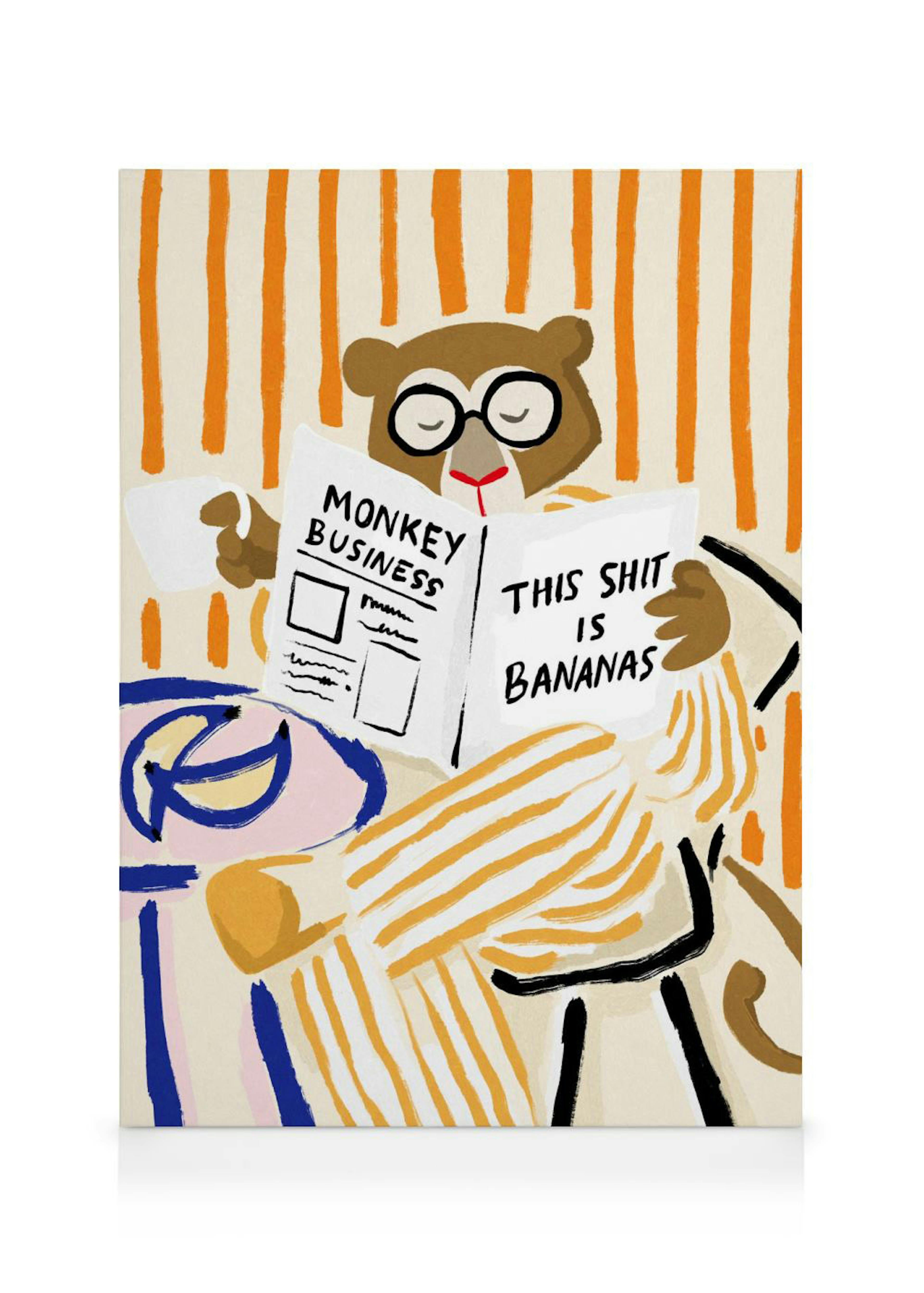 Monkey Business Canvas print 0