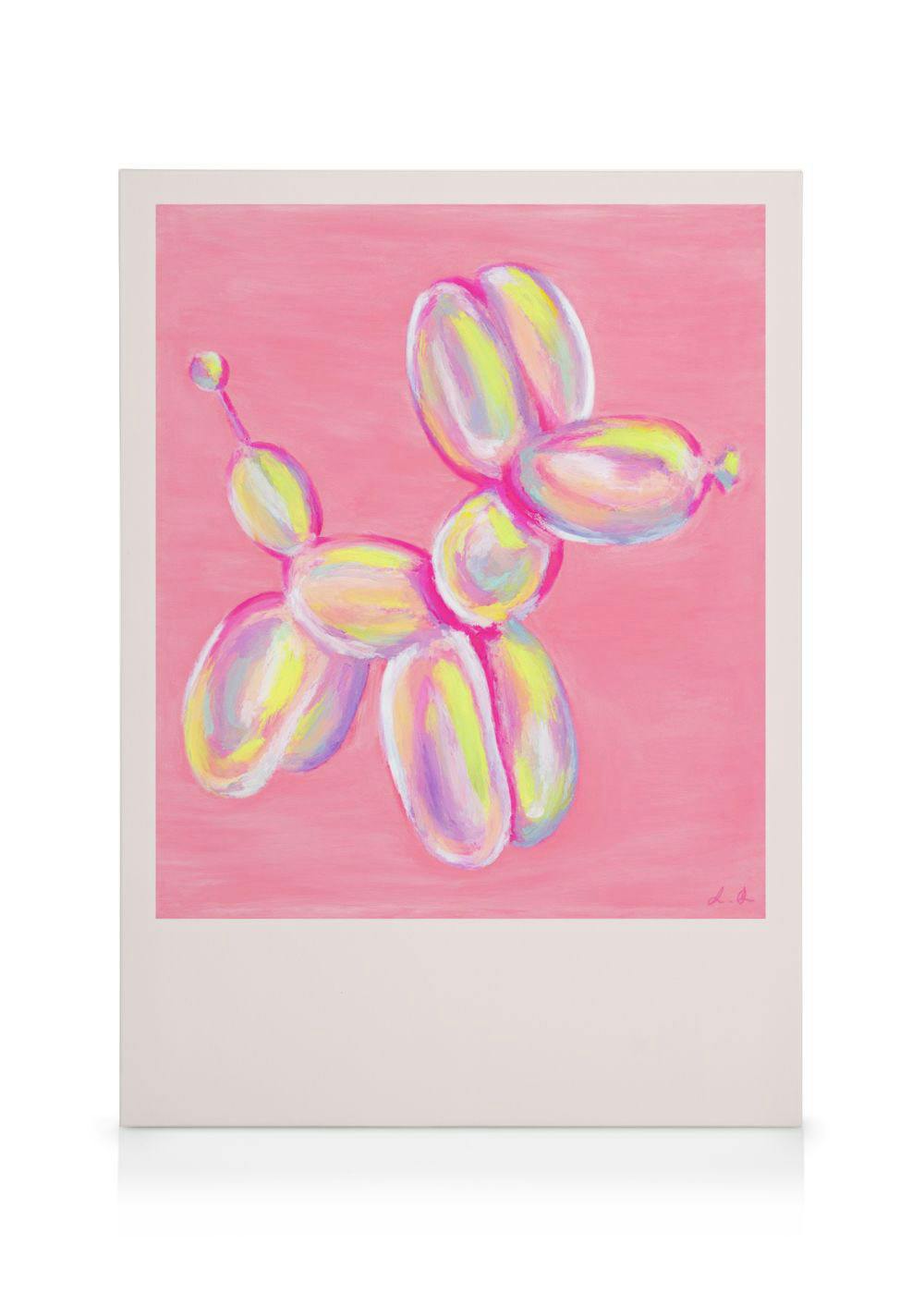 Colorful Balloon Dog Kanvaasi (50x70 cm)  Maalaukset