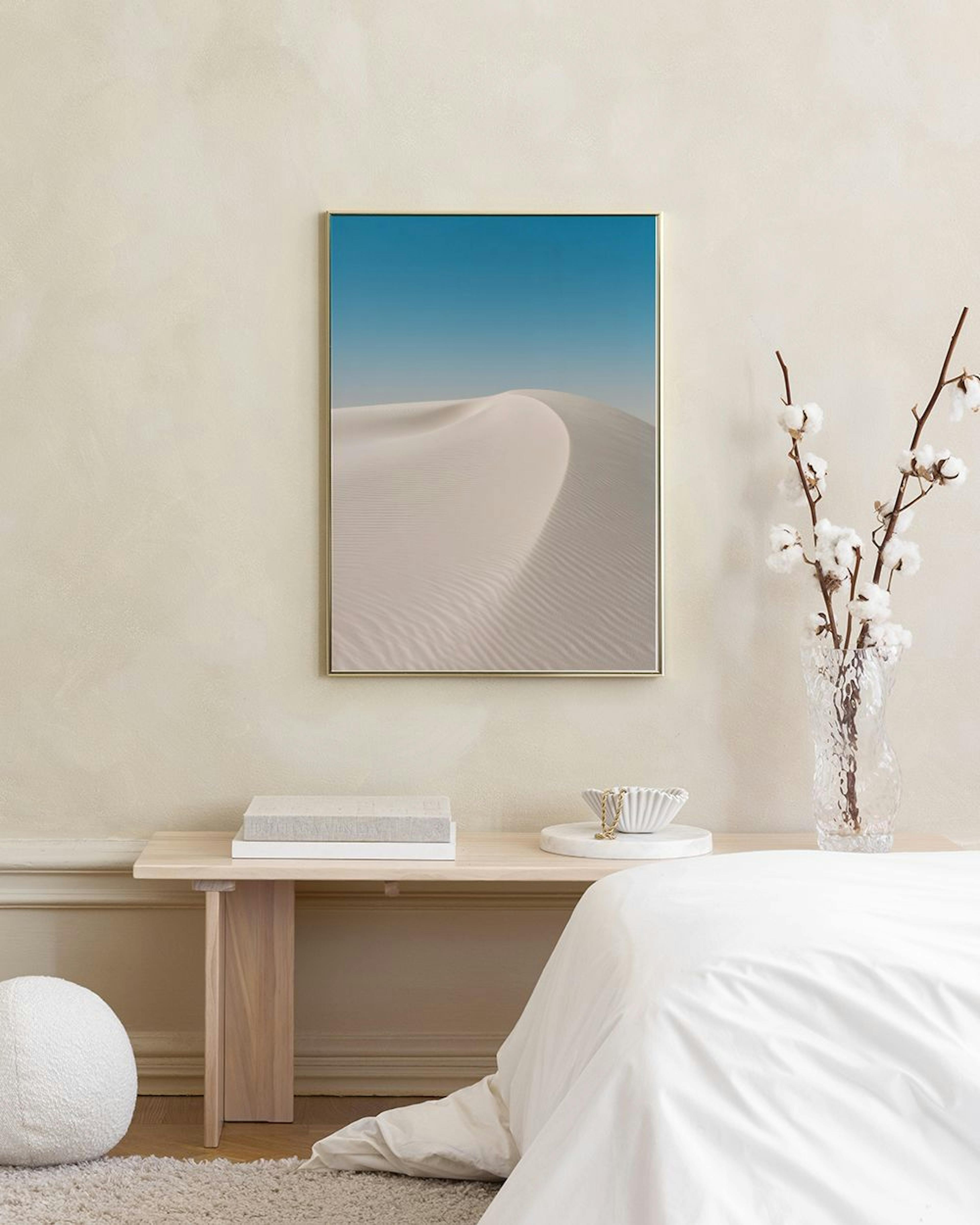 White Sand Dune Poster