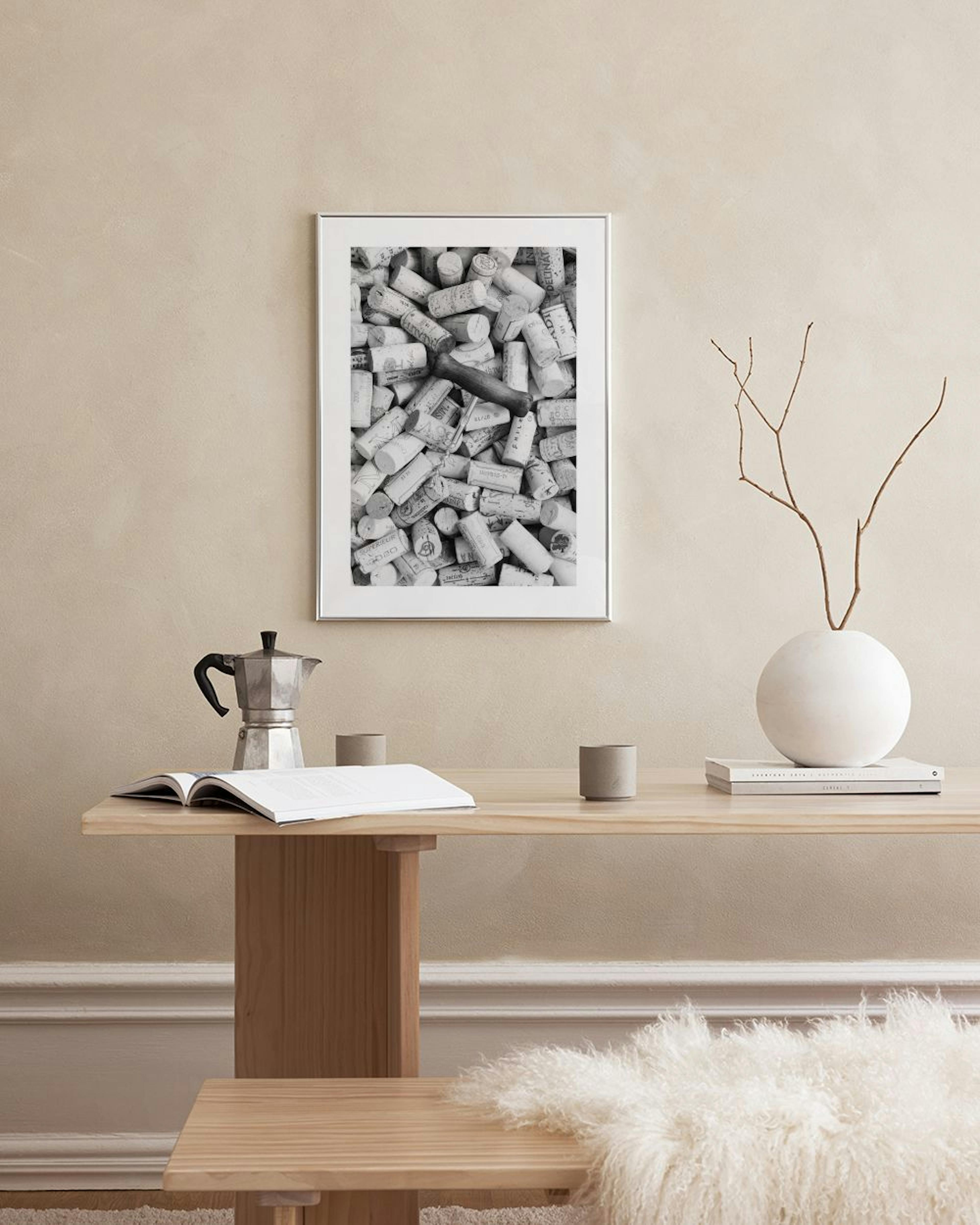 Wine Corks Print