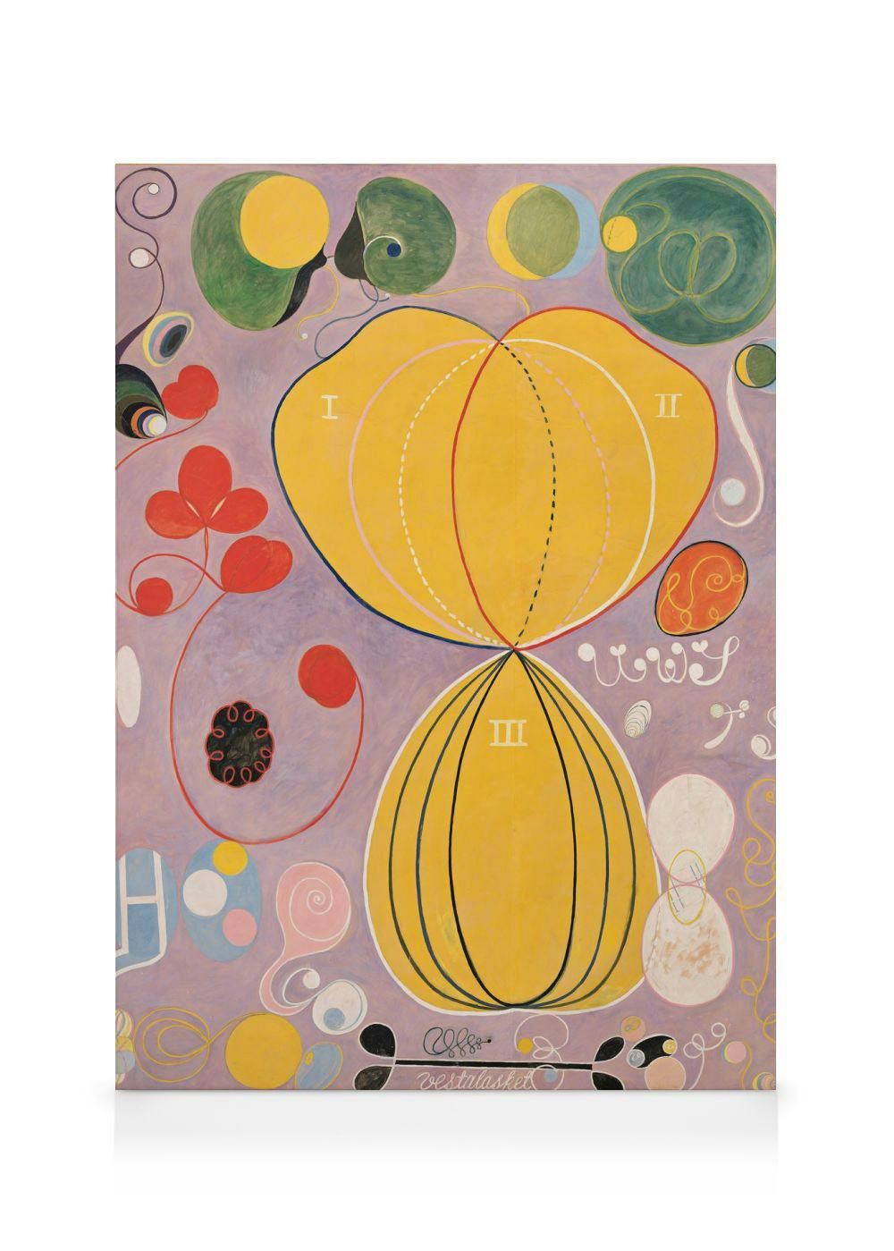 Canvas print - Hilma af Klint - The Ten Largest, Adulthood, No. 7 0