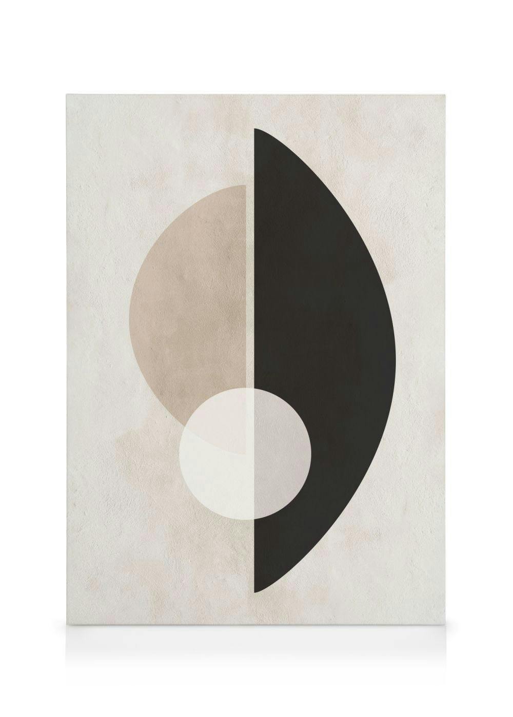 Leinwandbilder Inner Circle No2 Leinwandbild (100x140 cm - Eichenrahmen)