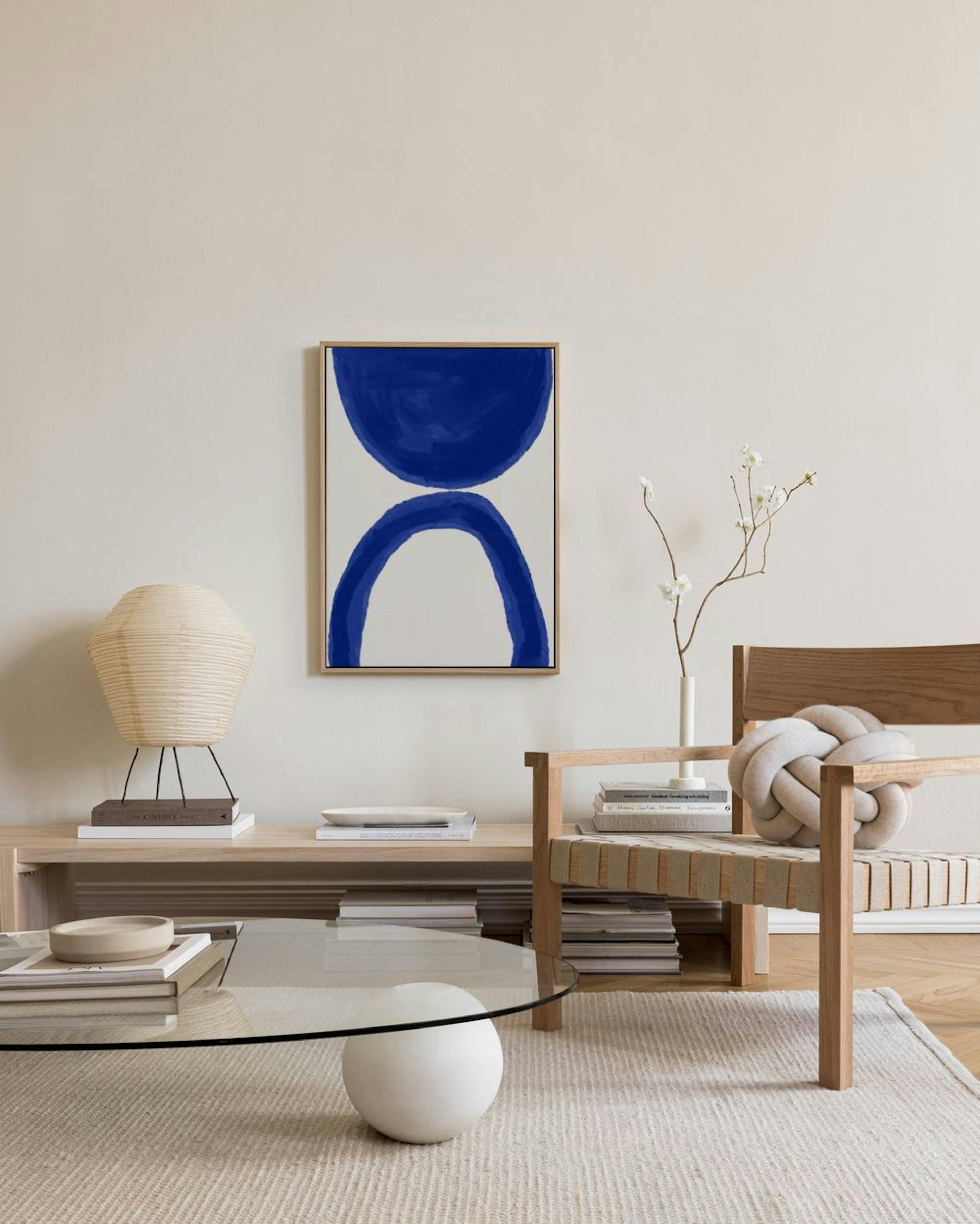 Un Po' Di Blu No1 Leinwandbild