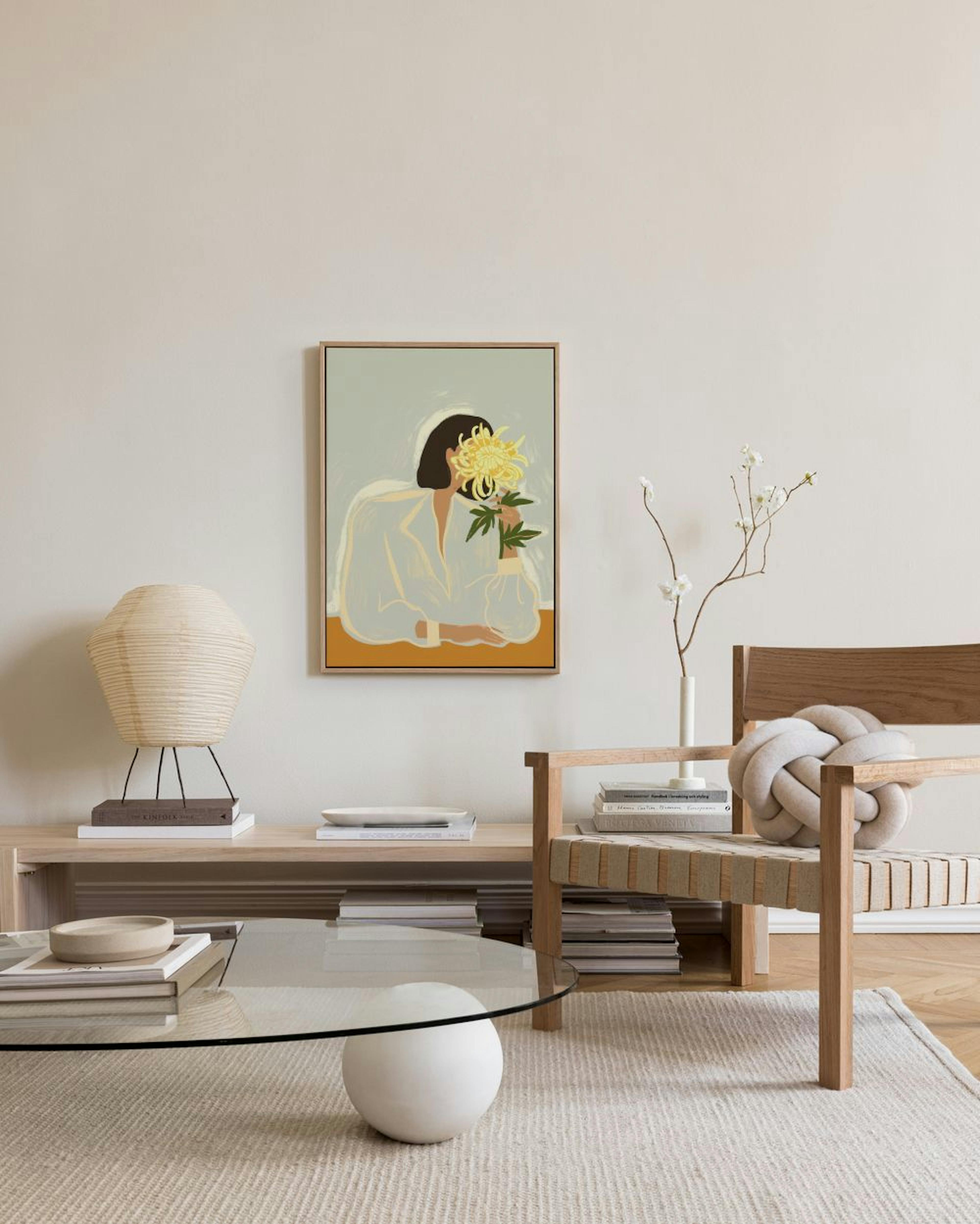 Arty Guava - Lay Hoon - The Chrysanthemum Leinwandbild