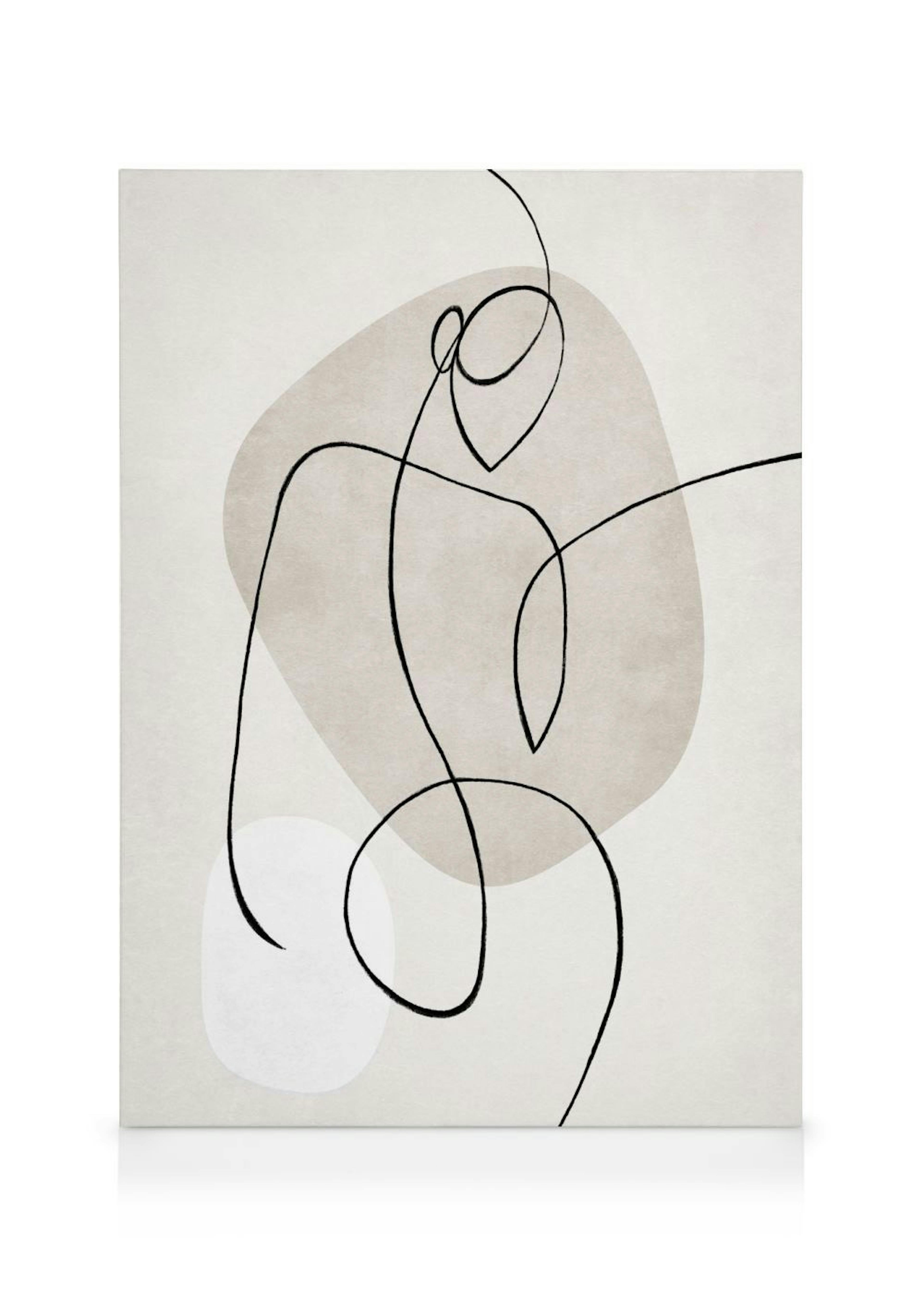 Artful Lines No2 Stampa su Tela 0