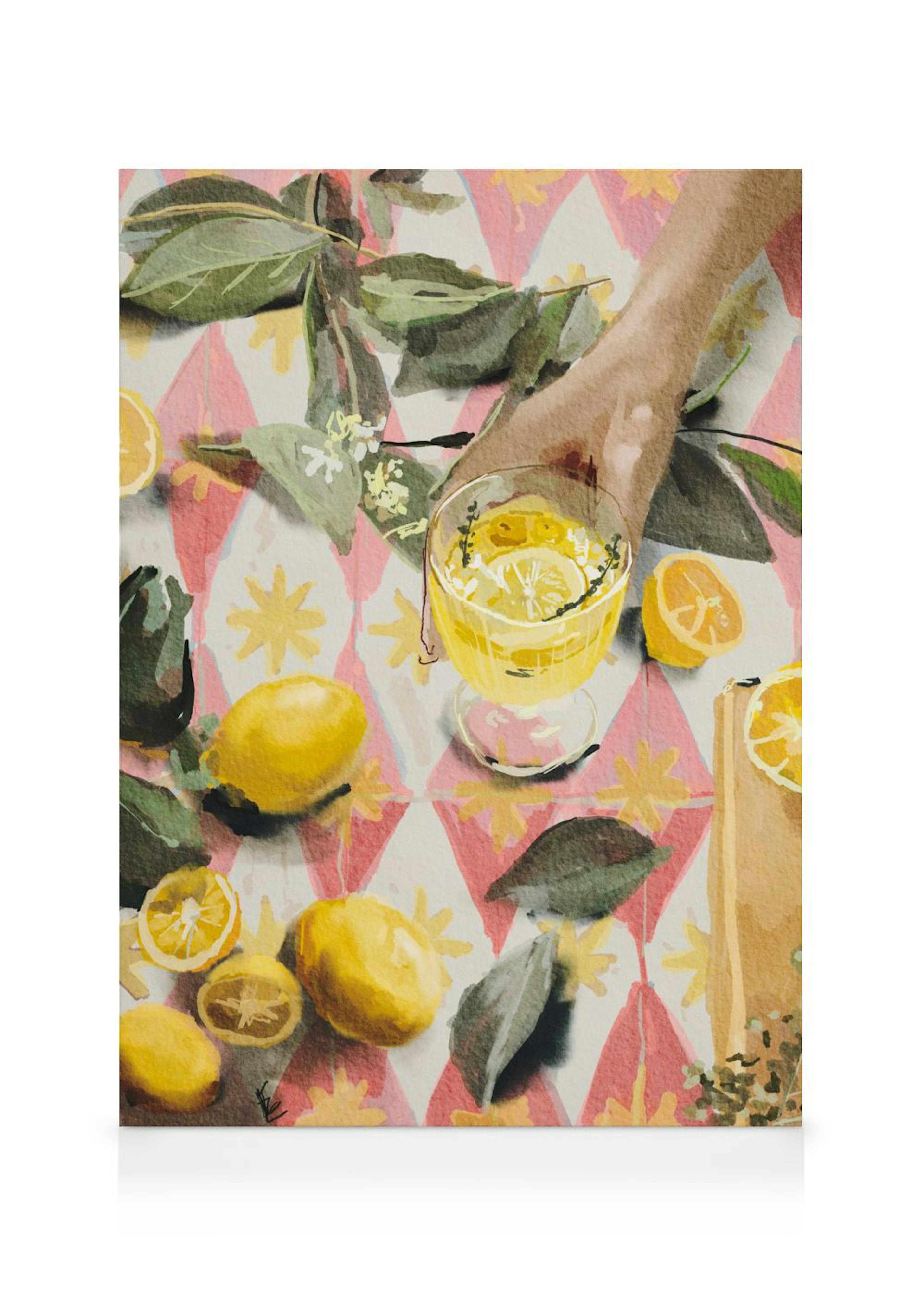 Ekaterina - Zagorska - Lemon Cocktail Kanvaasi 0