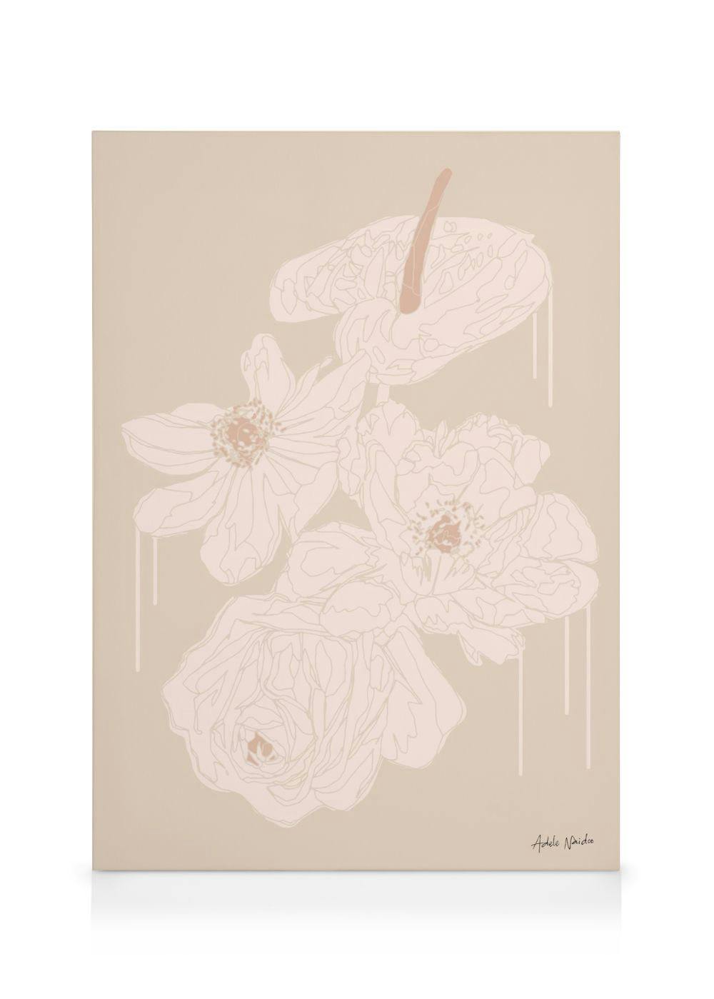 Canvas Prints Adele Naidoo - Capri Canvas print (30x40 cm - Black Frame)