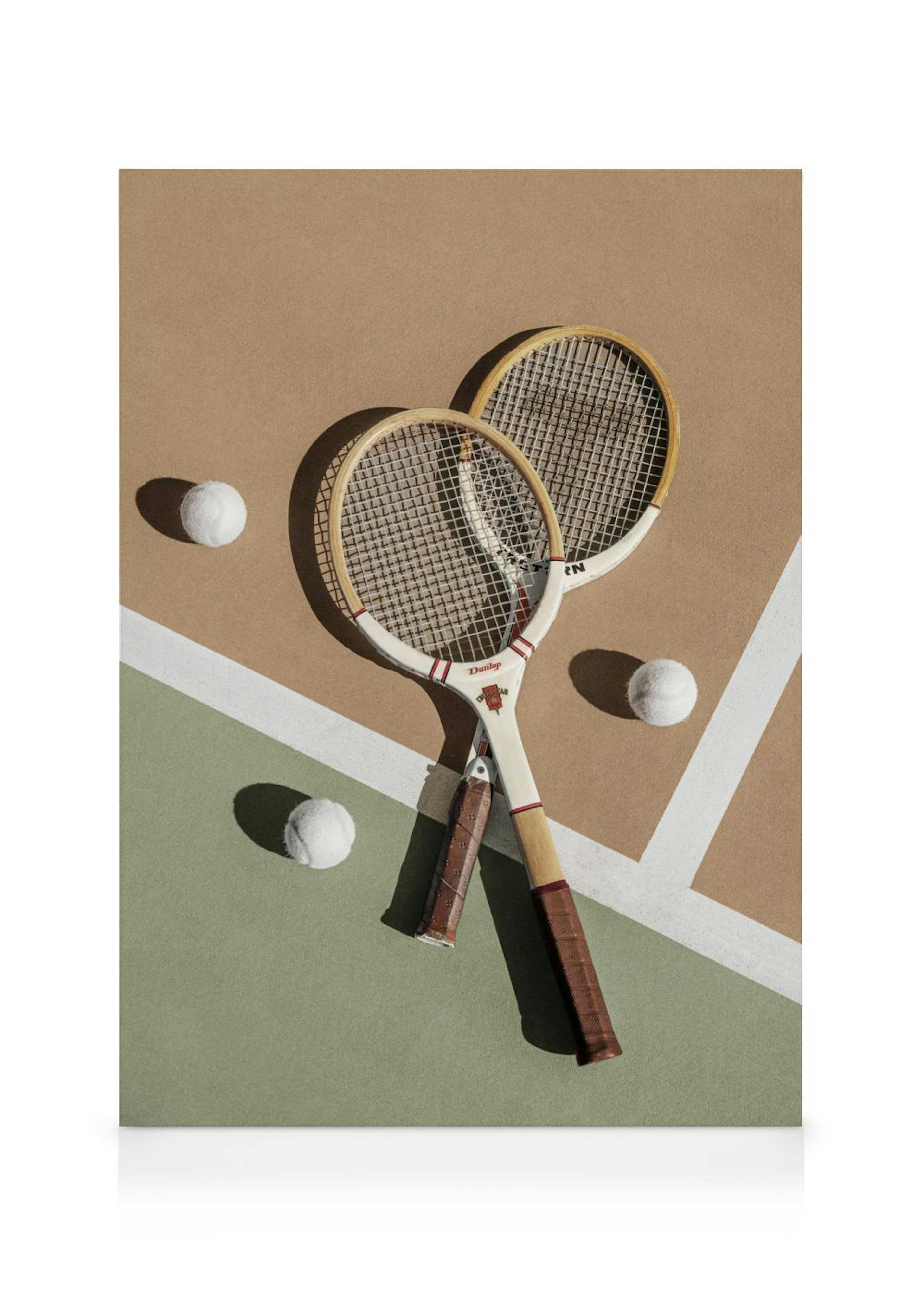 Racket Duo Canvas print 0