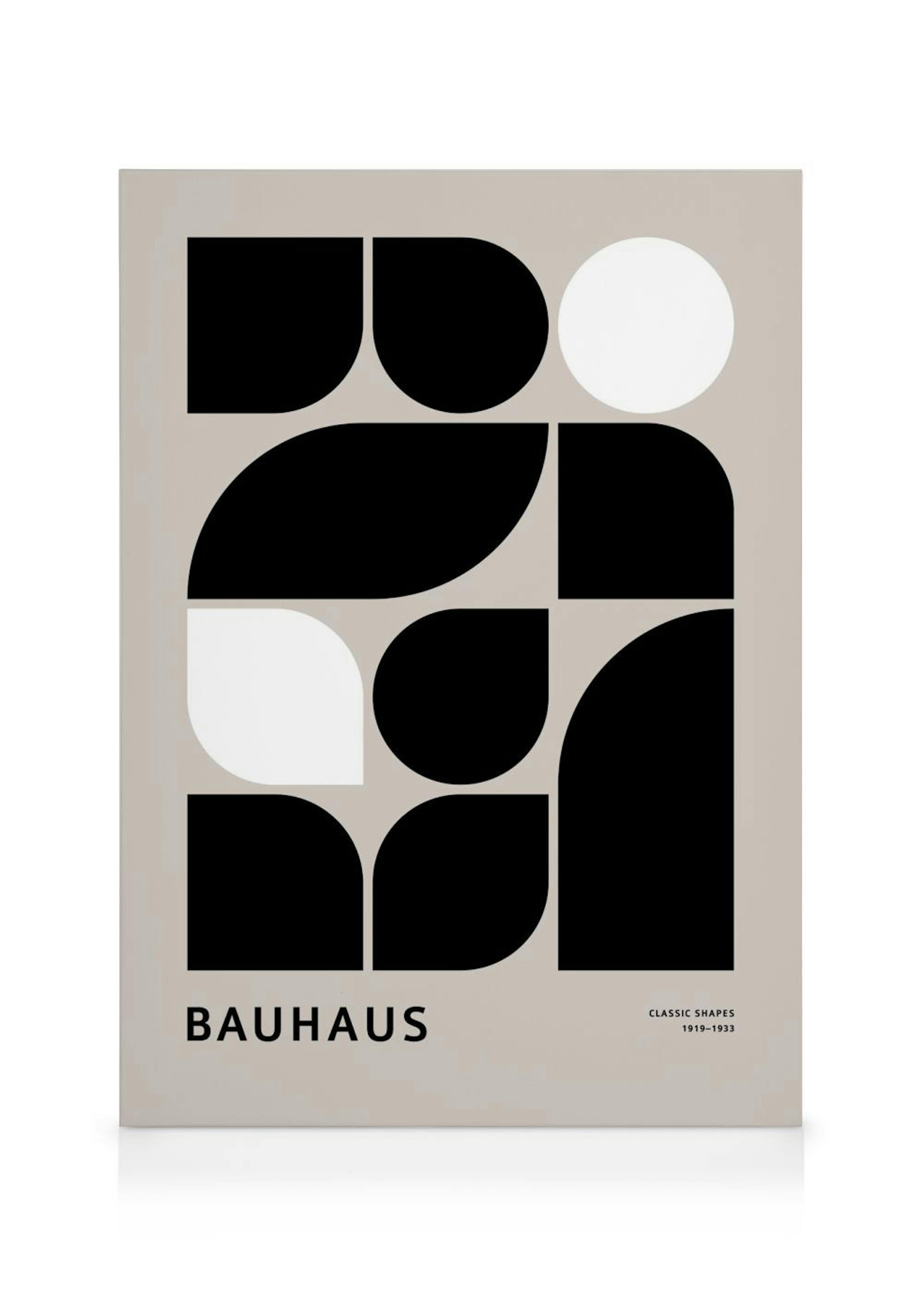 Bauhaus Classic Shapes Canvas print 0