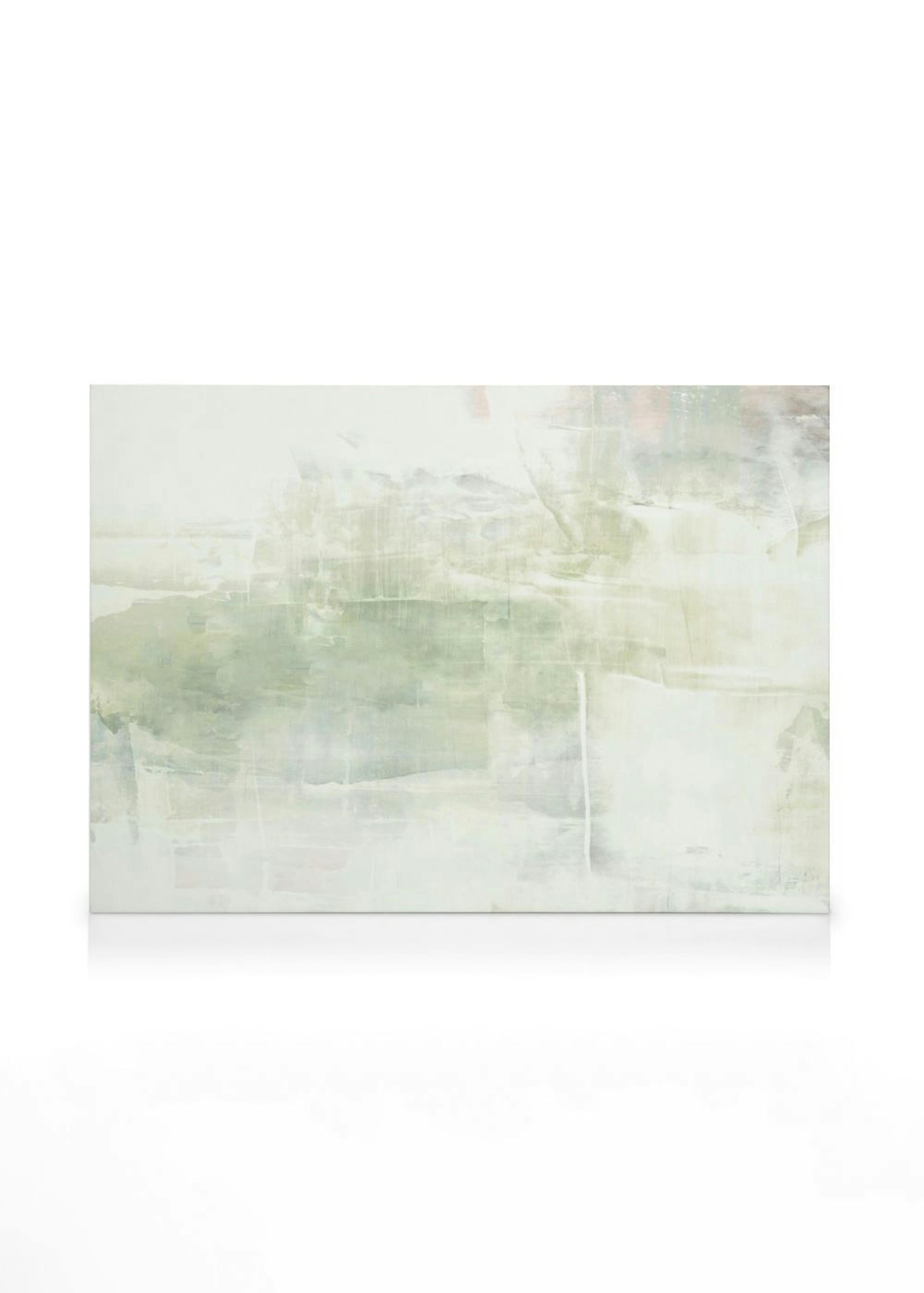 Green Abstract Painting Obraz na plátně 0