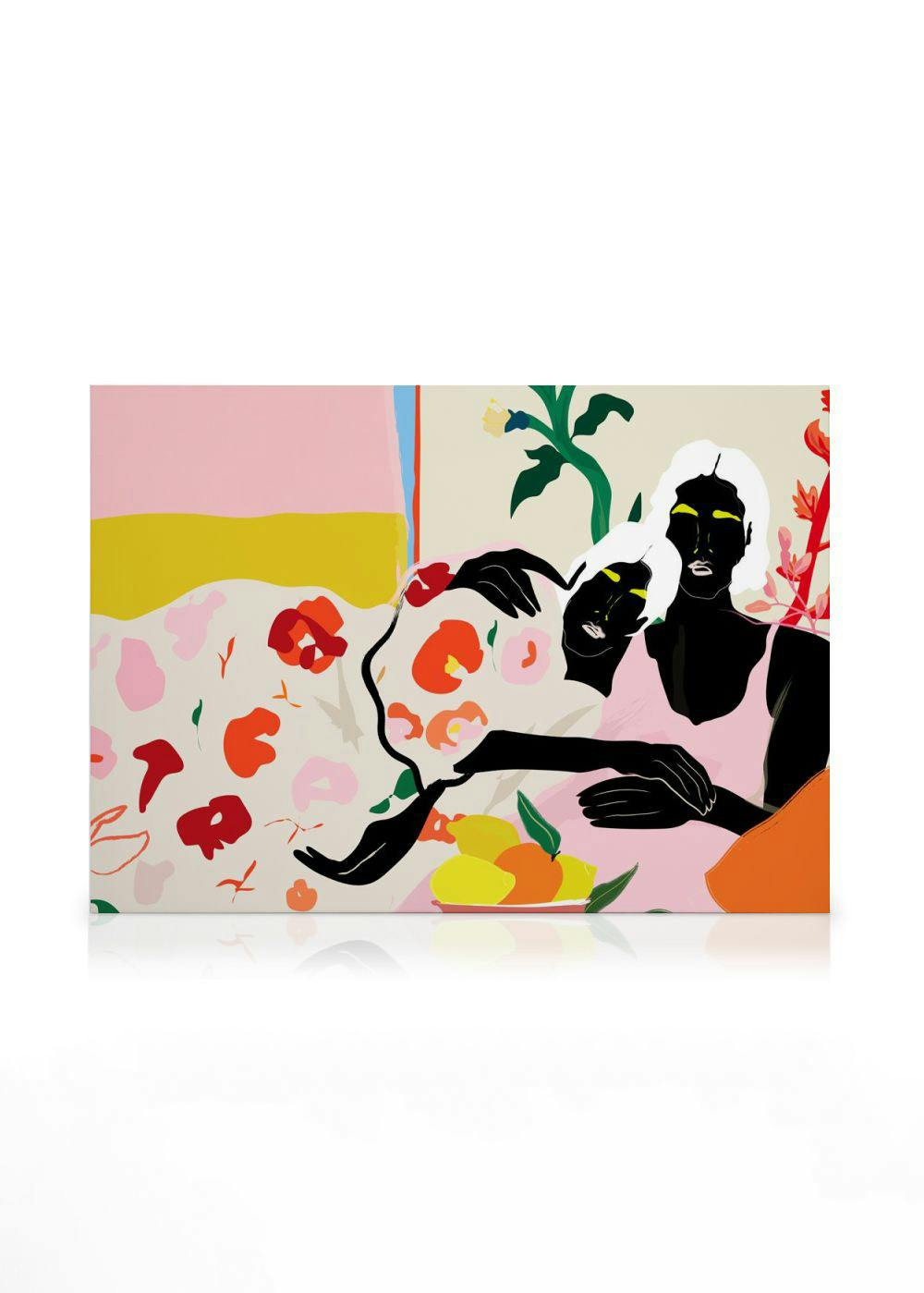 Canvas Prints Rachel Joanis - Sunday Morning Canvas print (50x70 cm - Black Frame)