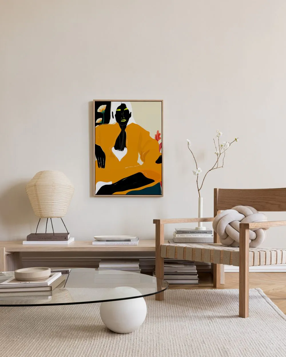 Orange Dress Canvas Print by Rachel Joanis | Desenio Orange Dress Canvas Print by Rachel Joanis | Desenio