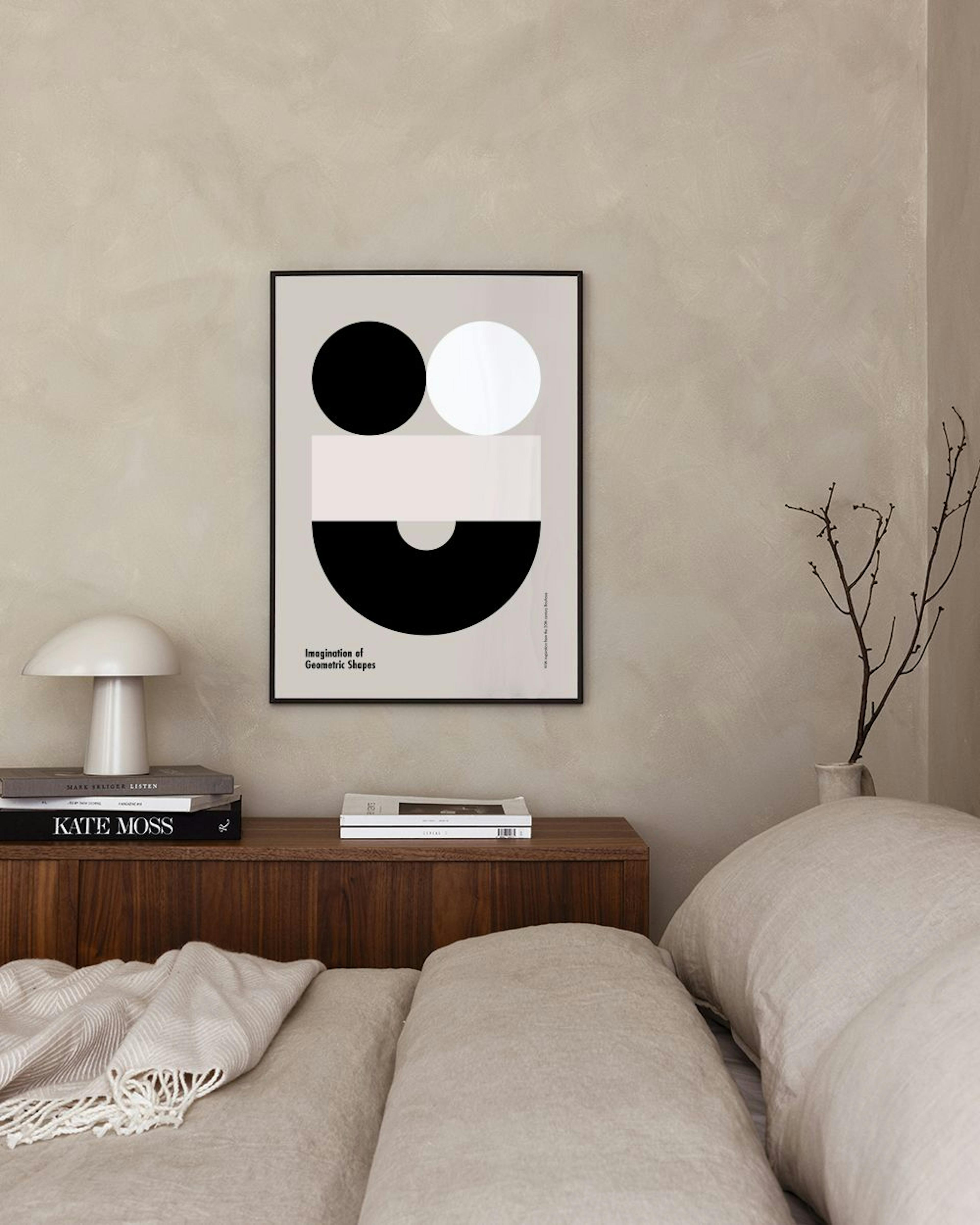 Imagination of Geometric Shapes Print