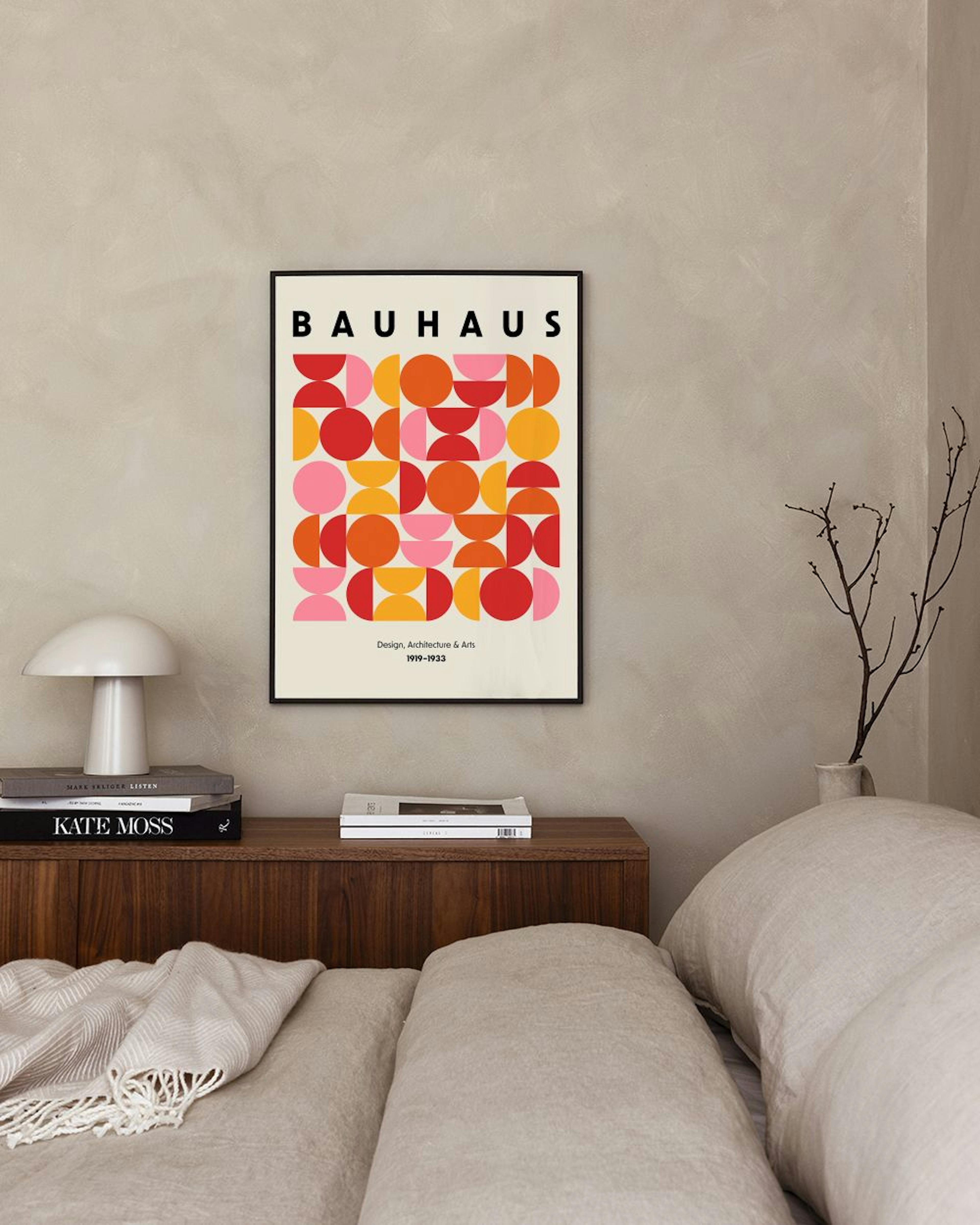 Bauhaus Shapes Affiche