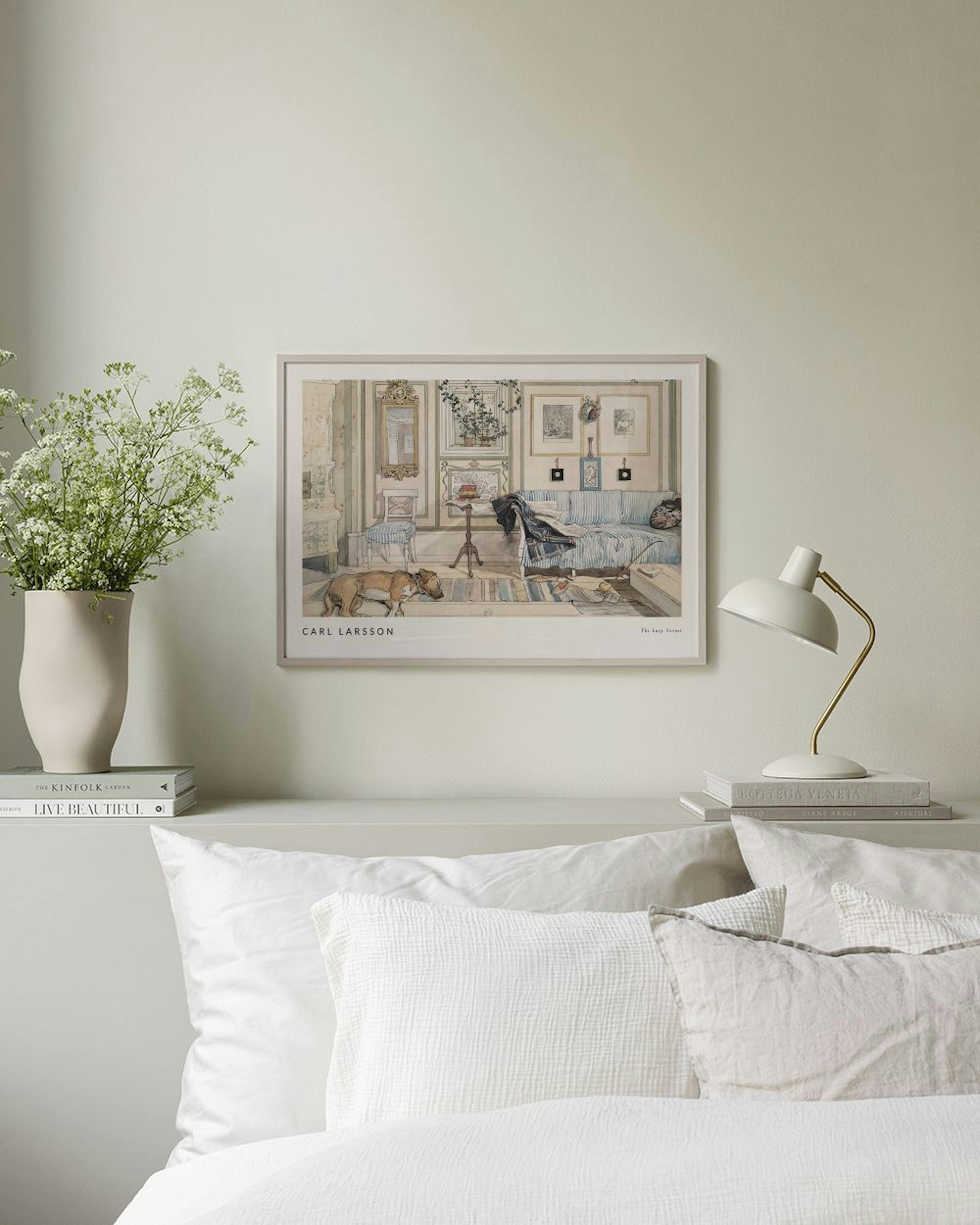 Carl Larsson - The Lazy Corner Poster