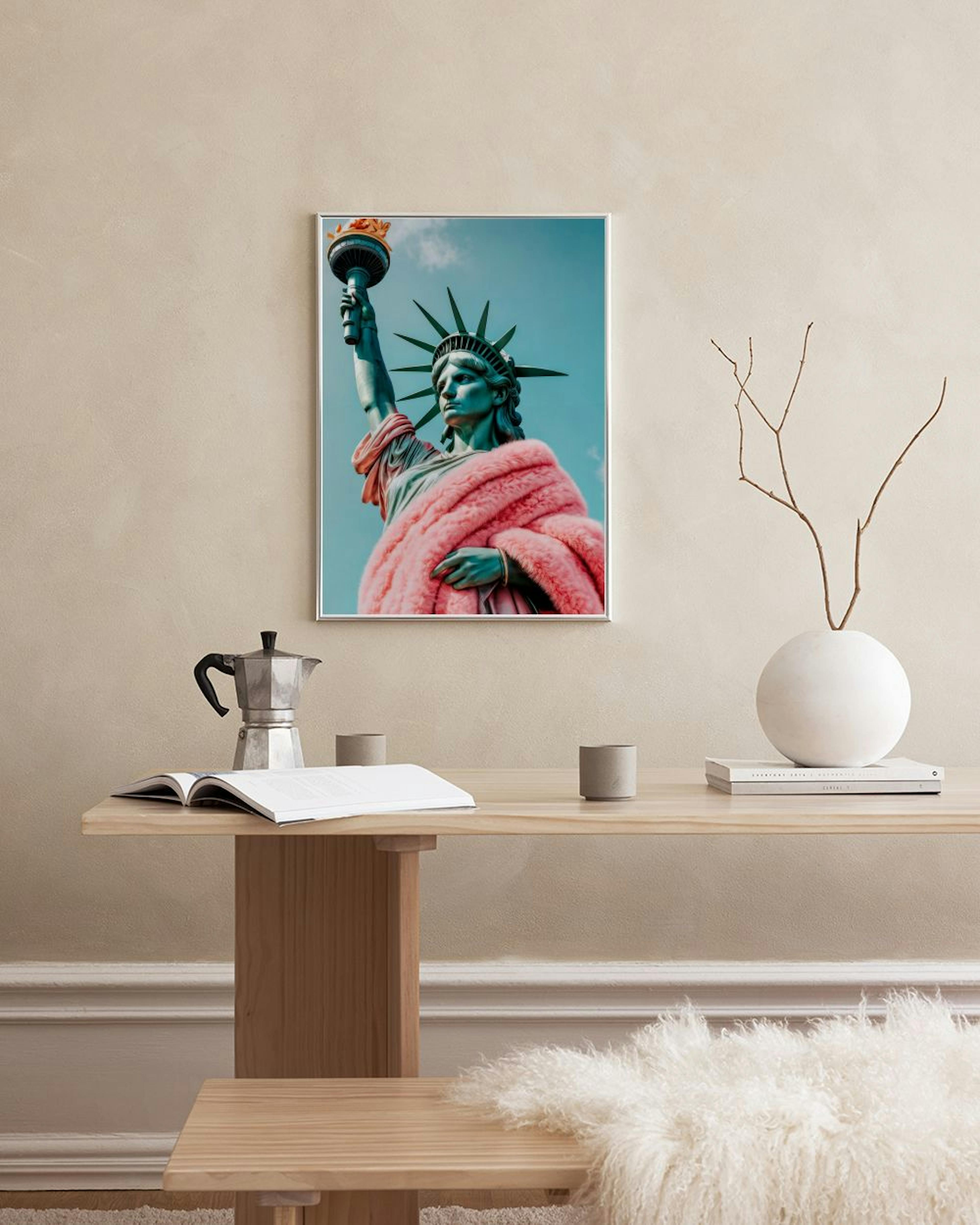 Liberty in Pink Print