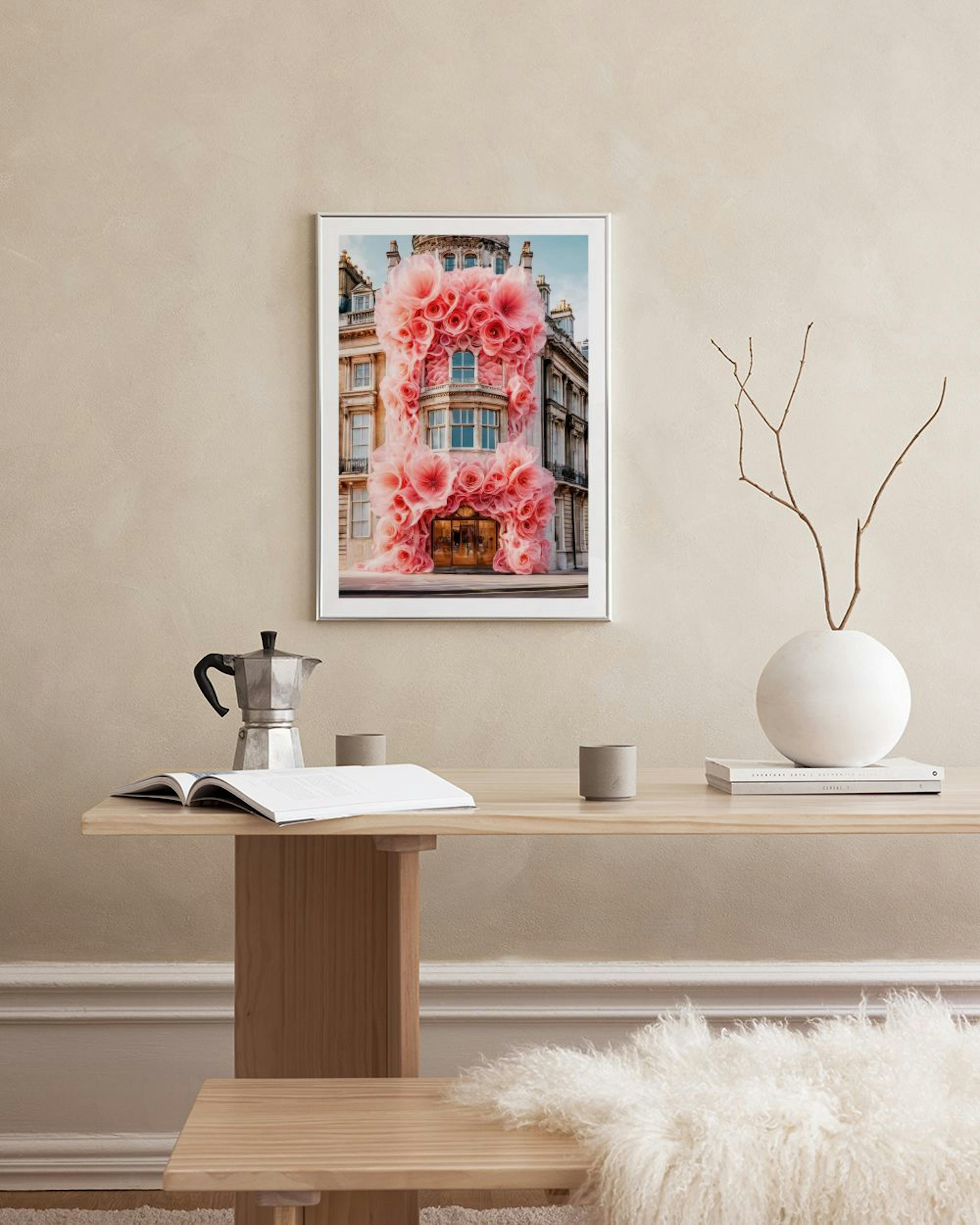 Rose Facade Print