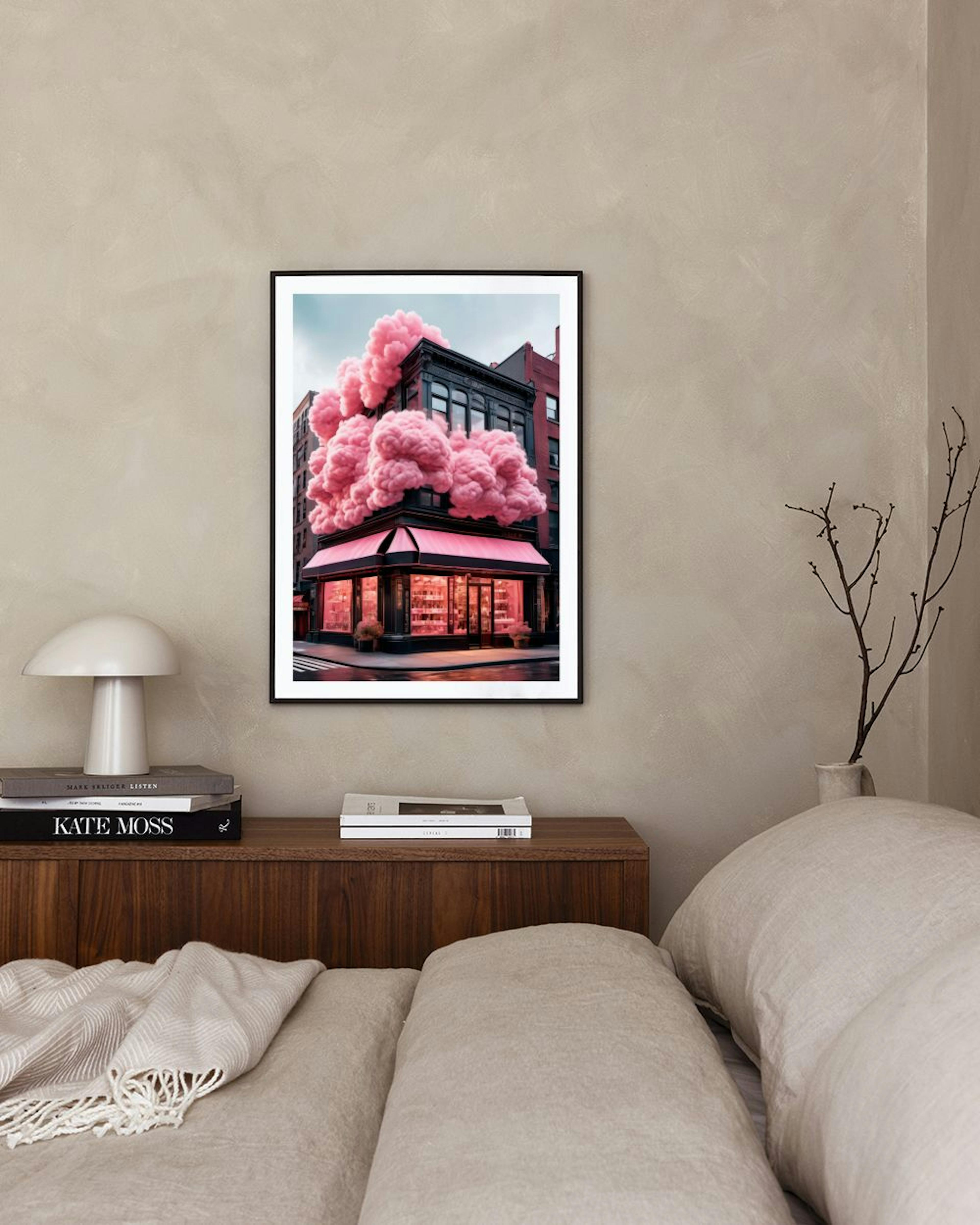 Cotton Candy Facade Print