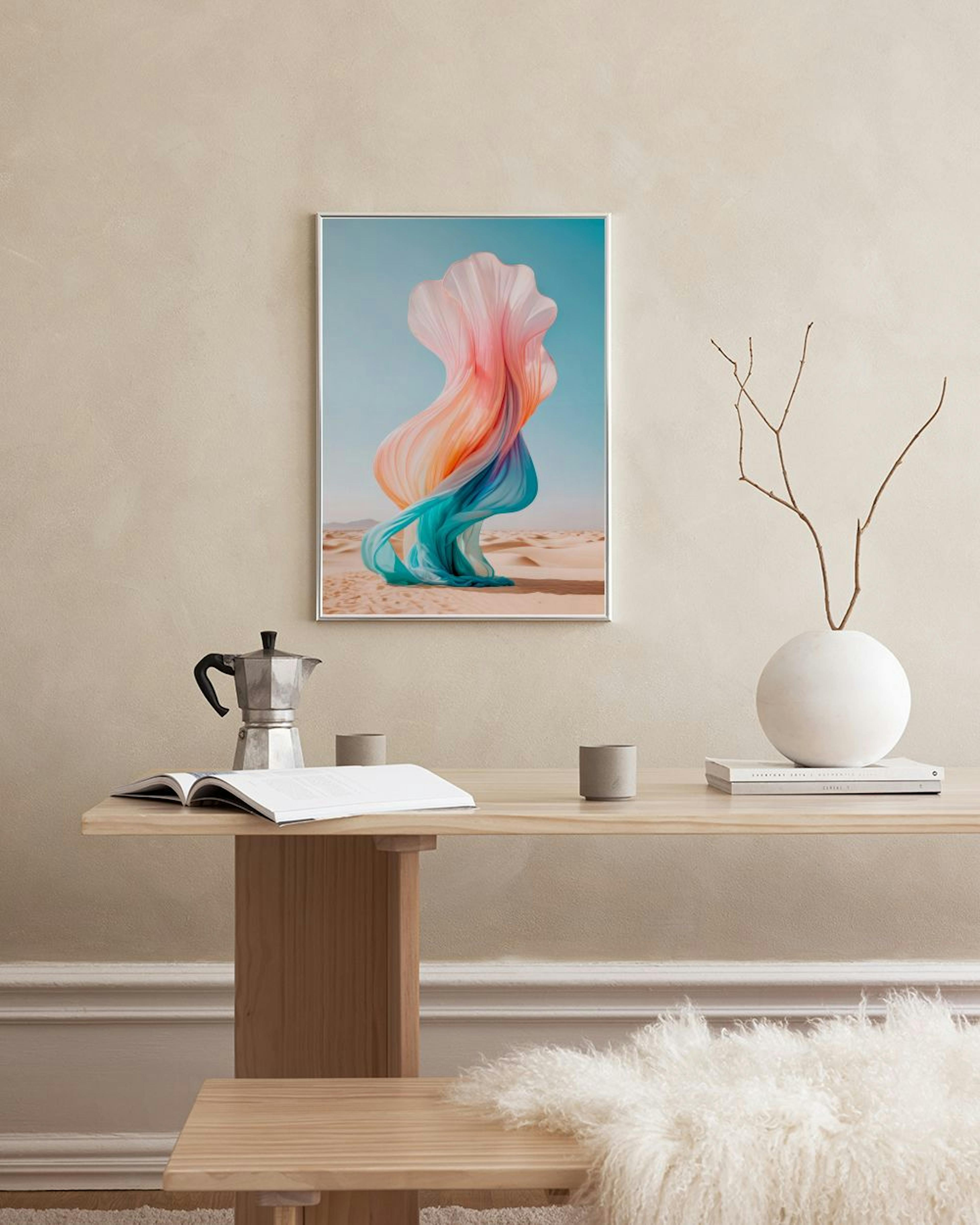 Desert Bloom Poster