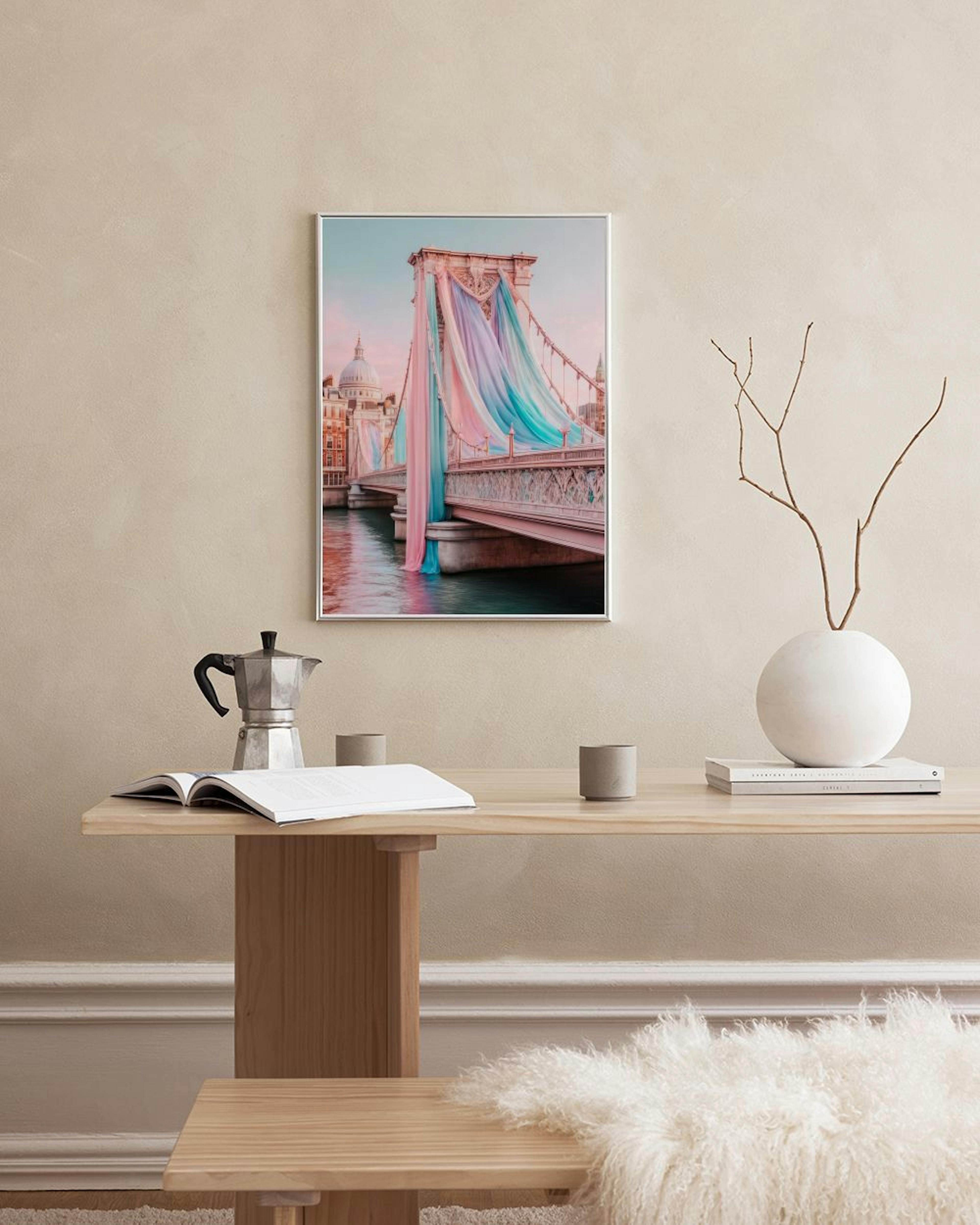 Pastel Passage Poster