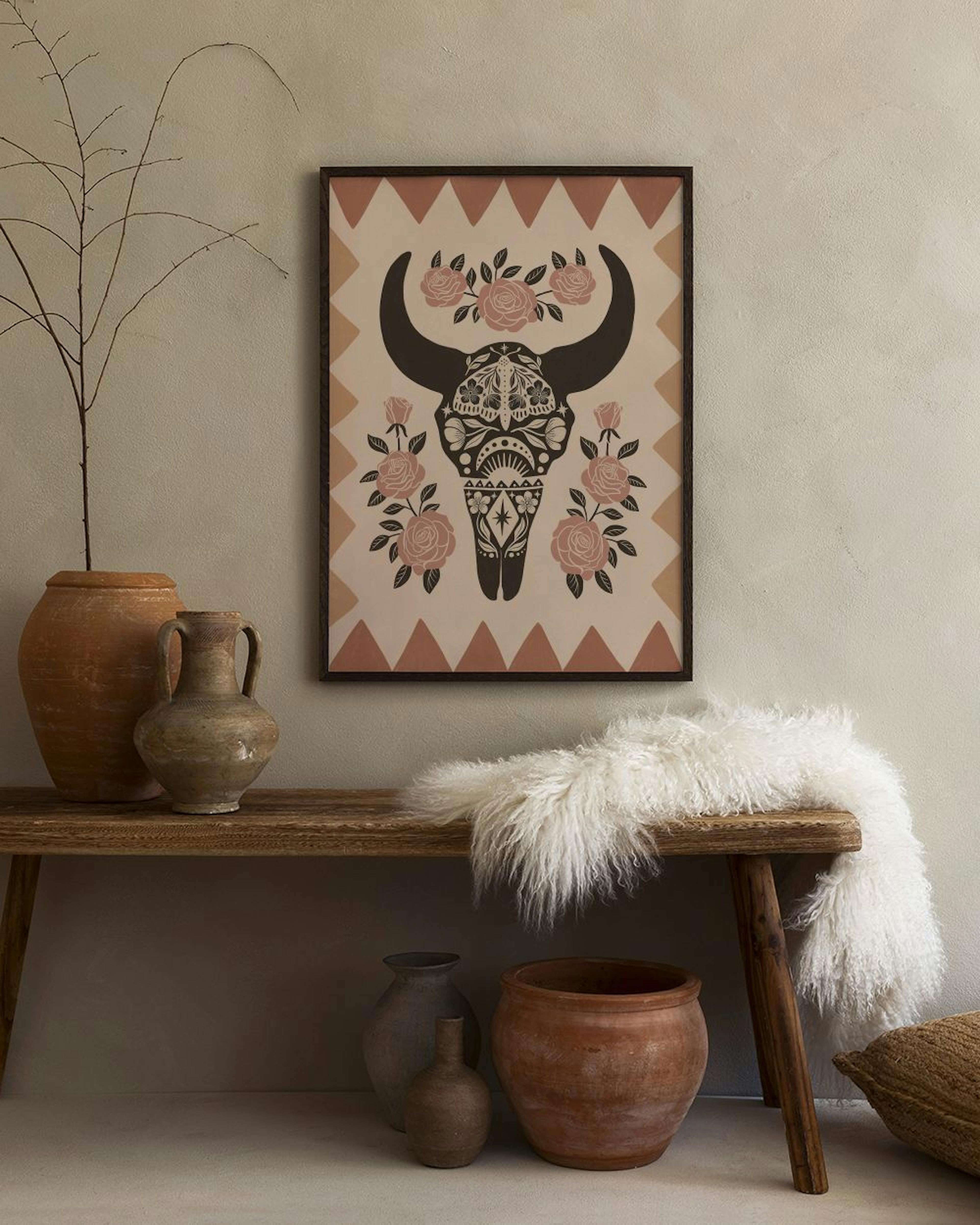 Blossom Bull Poster