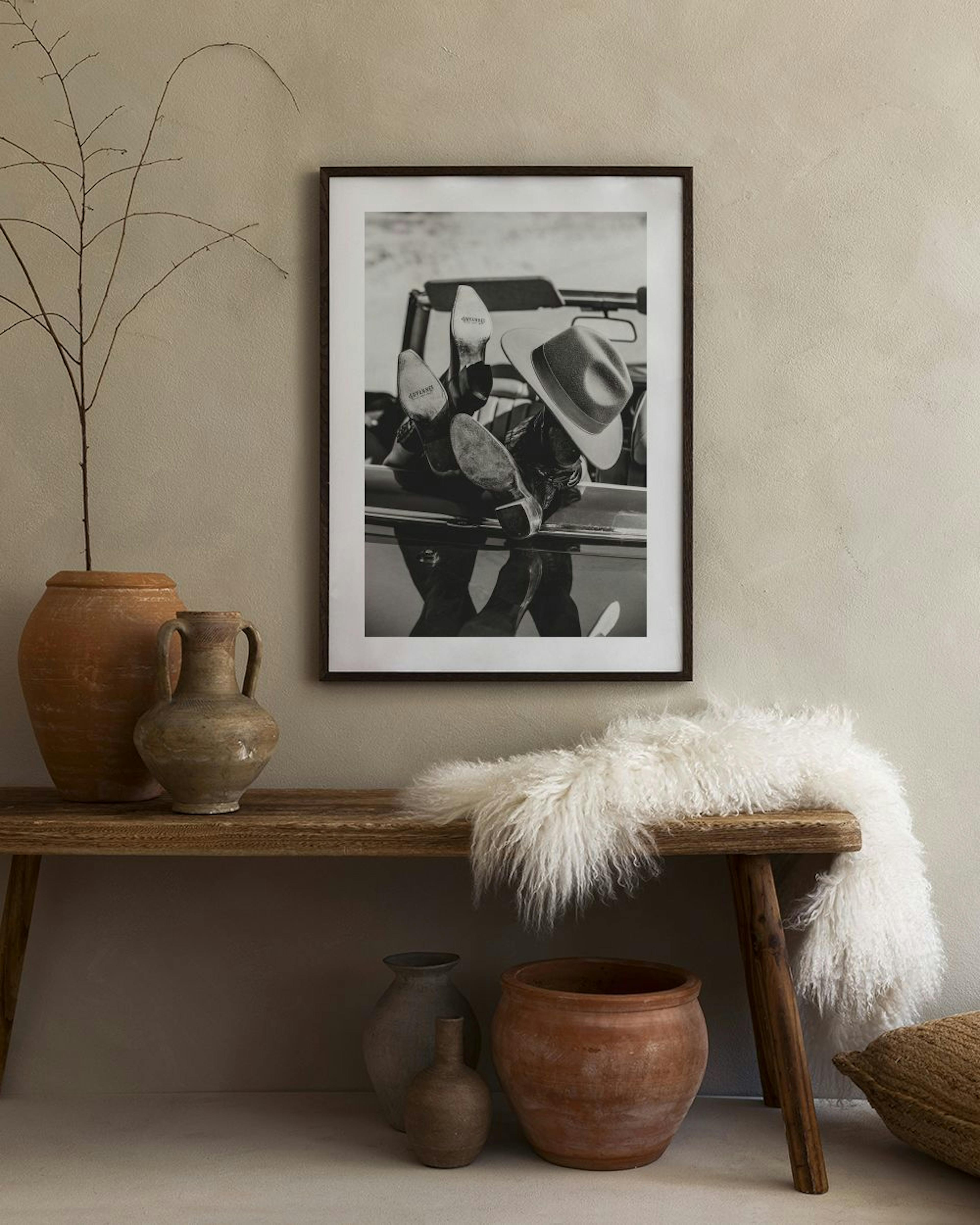Cowgirl Nap Print
