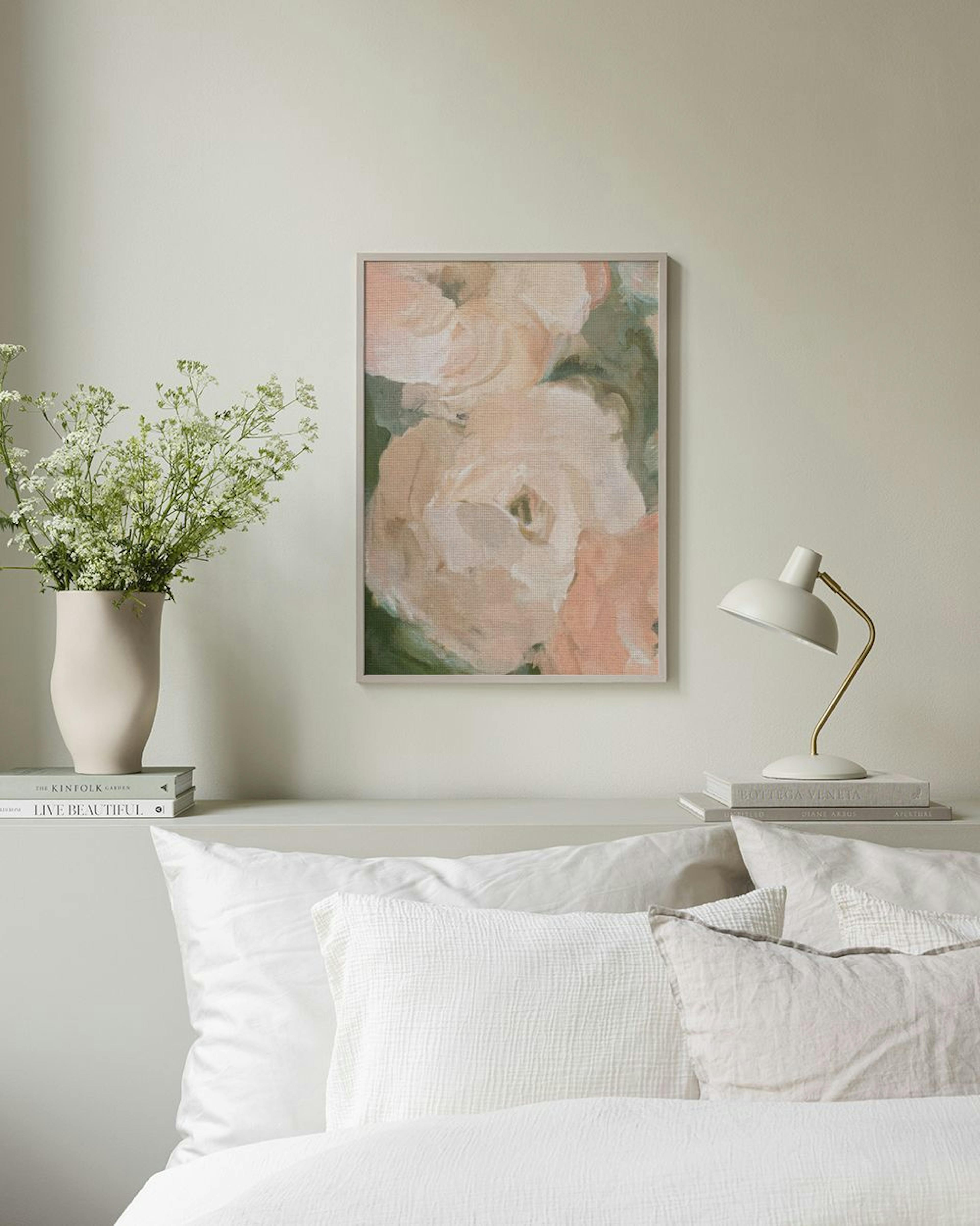 Acrylic Flower Affiche