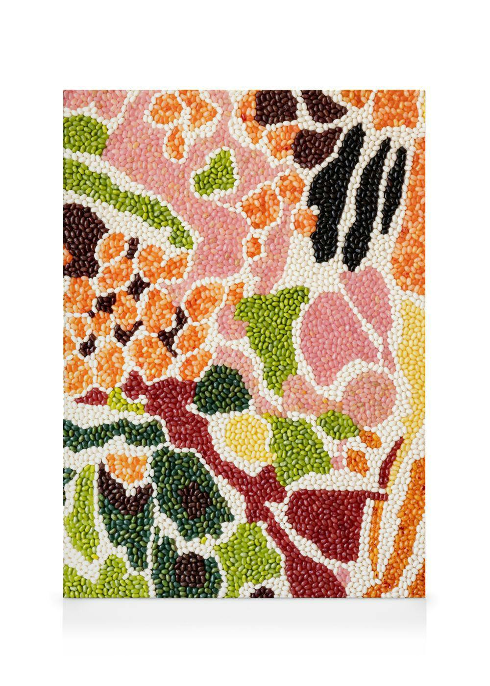 Canvas Prints Candy Garden - Abstract Sweetness Canvas print (30x40 cm)