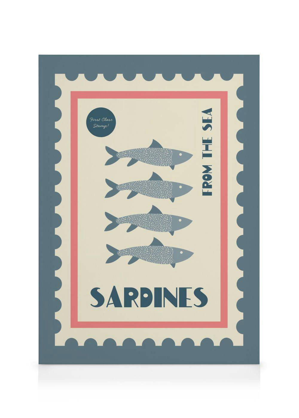 Canvas Prints We Made Something Nice - Sardines Canvas print (30x40 cm)