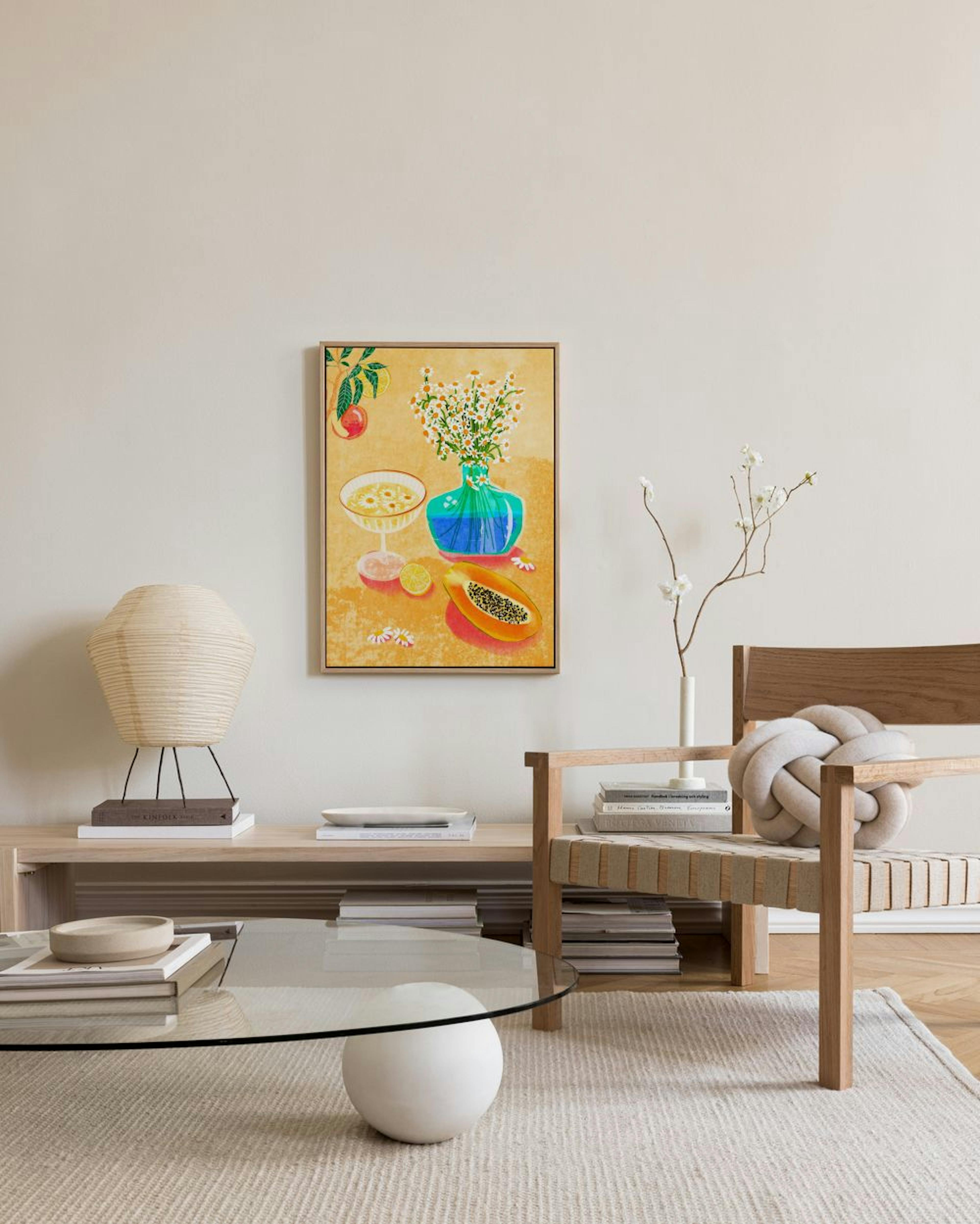 Raissa Oltmanns - Still Life Summer Vibes Leinwandbild