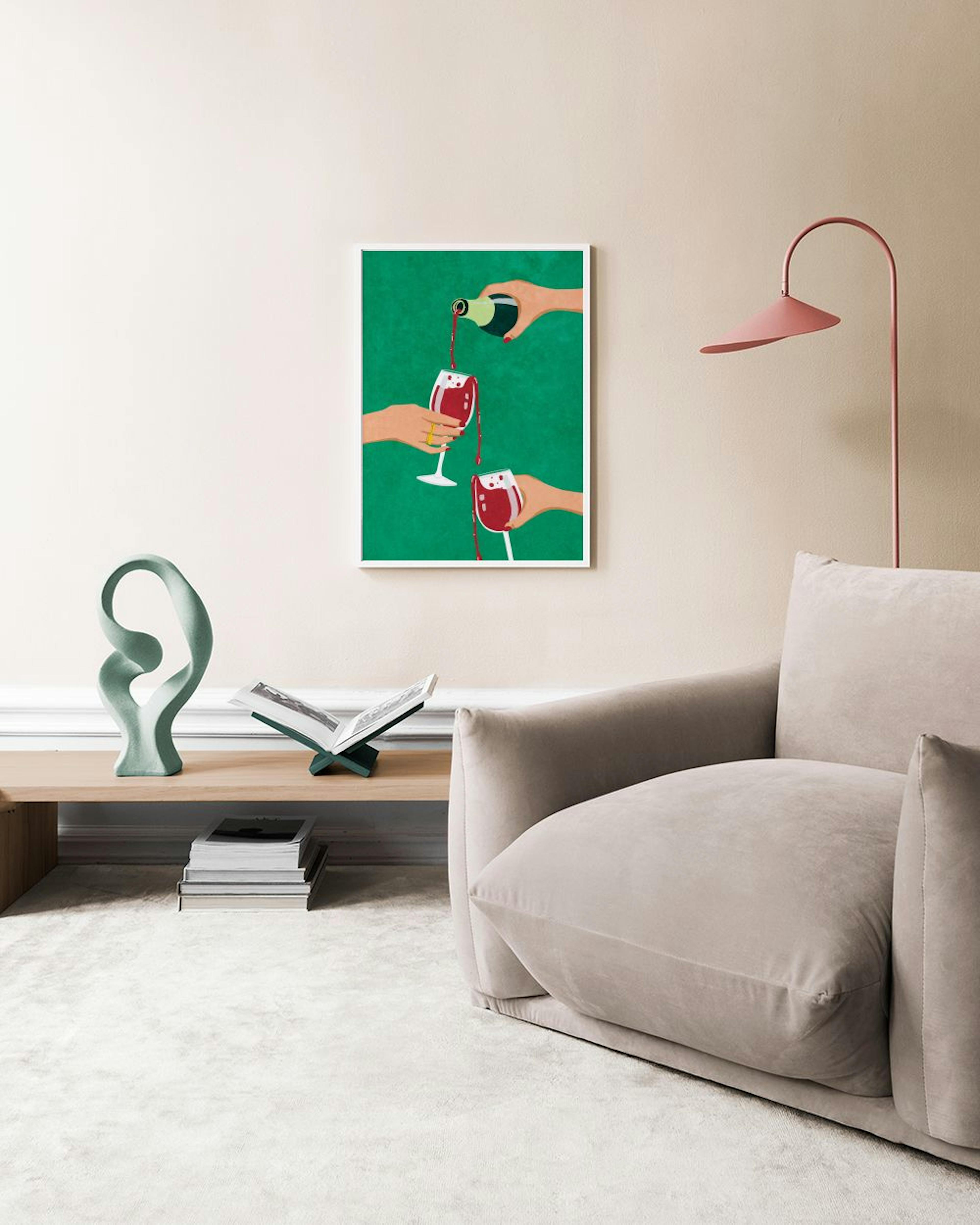 Raissa Oltmanns - Cheers Plakat