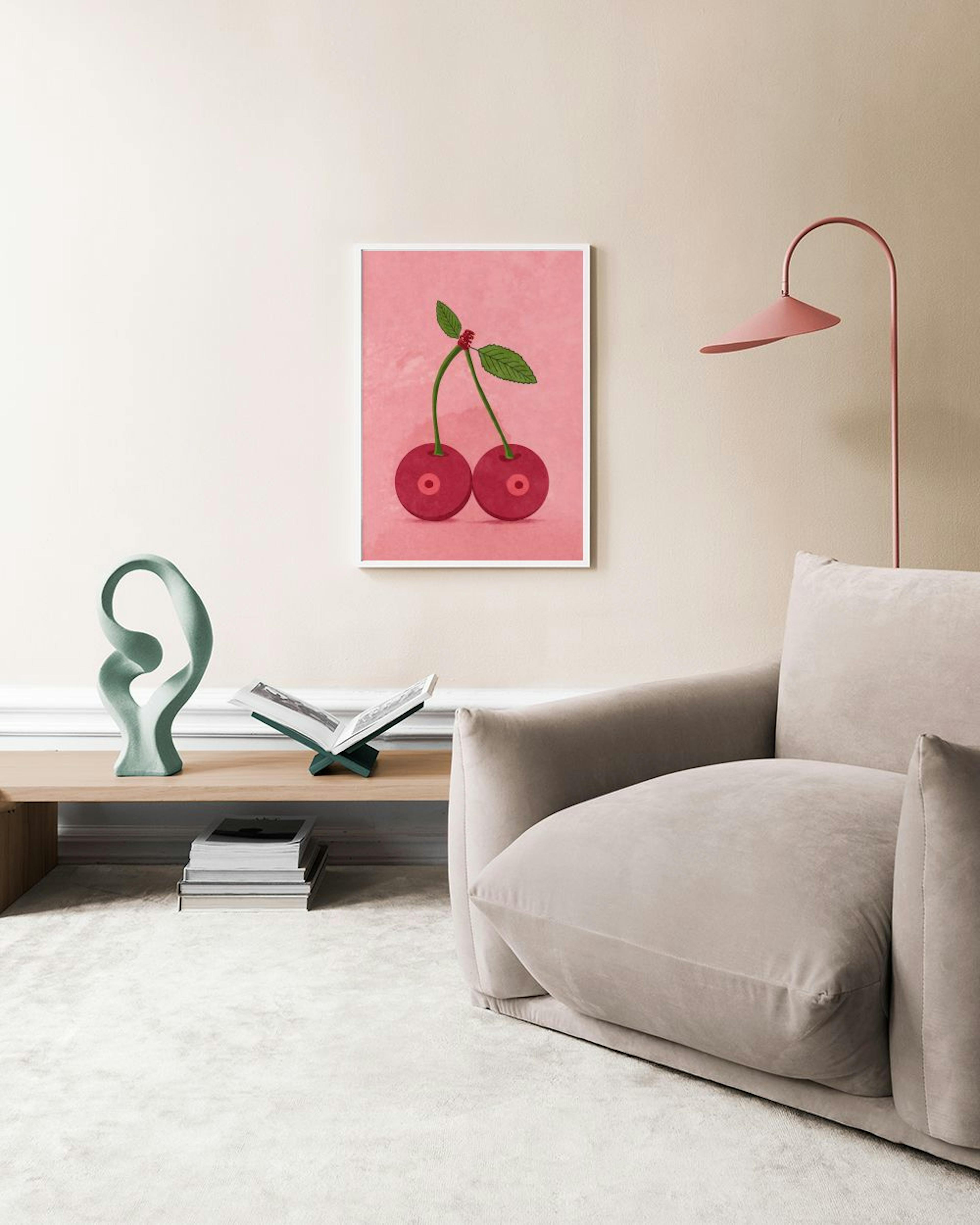 Raissa Oltmanns - Cherry Boobs Print
