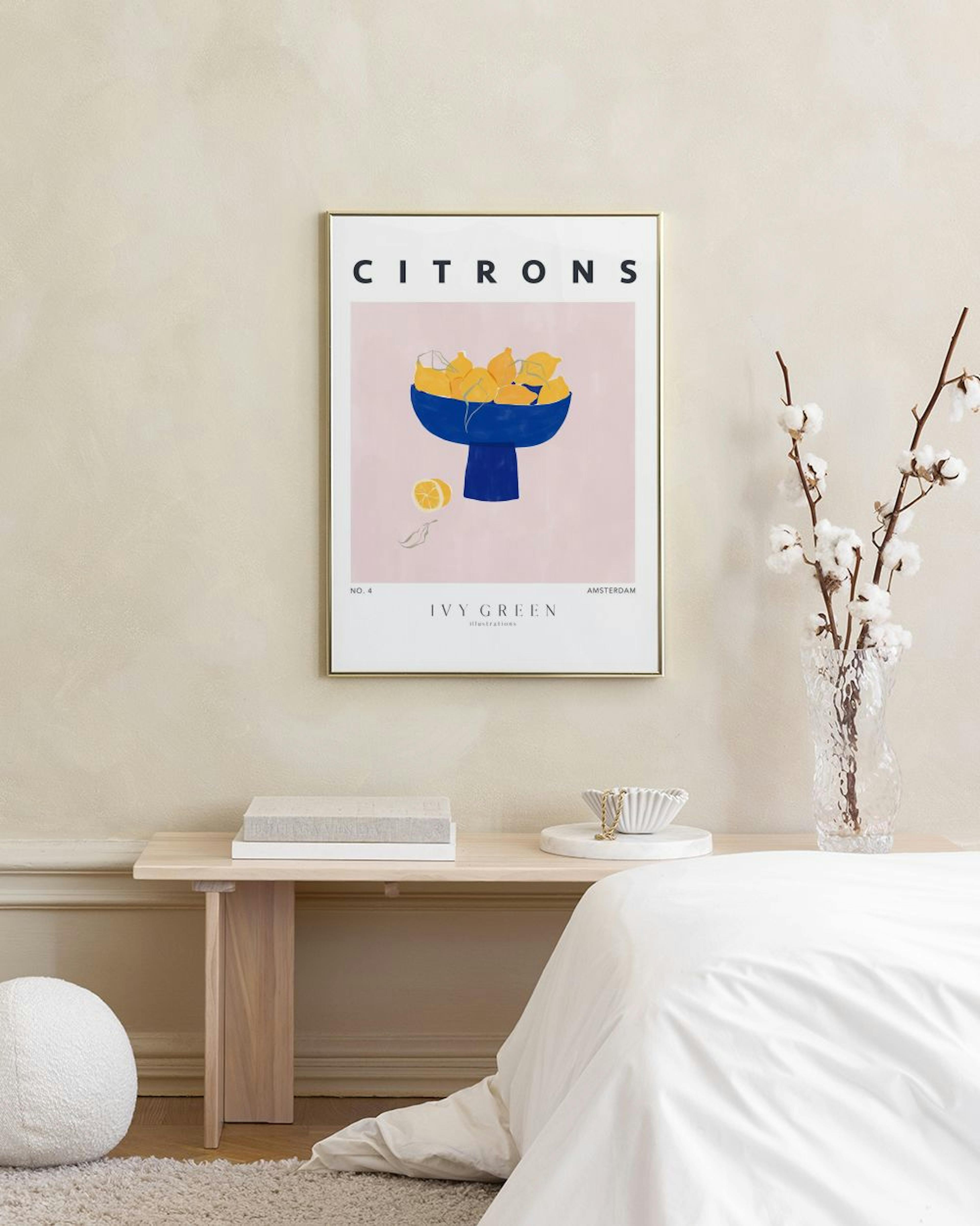 Ivy Green - Citrons Print