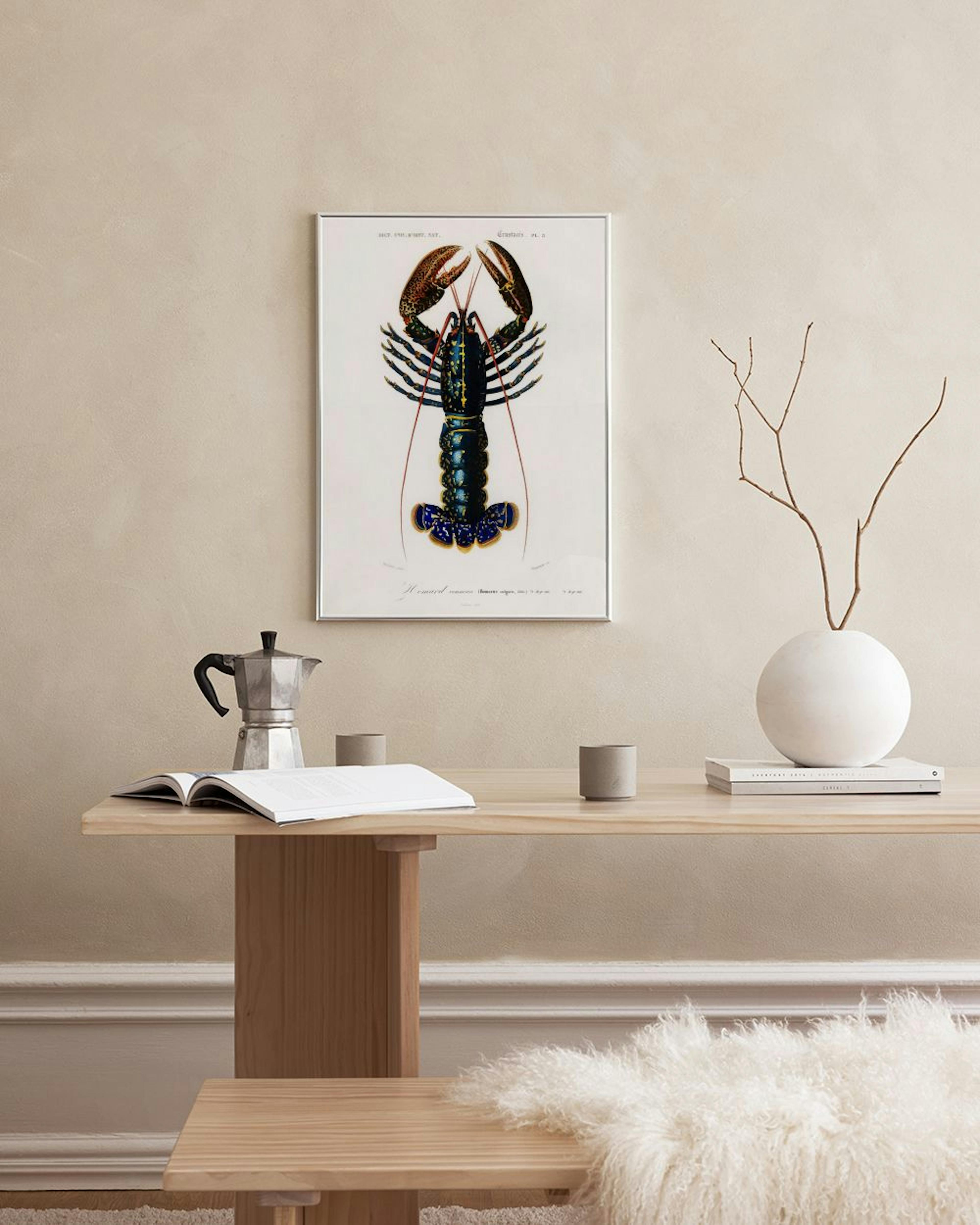 Vintage Lobster Poster