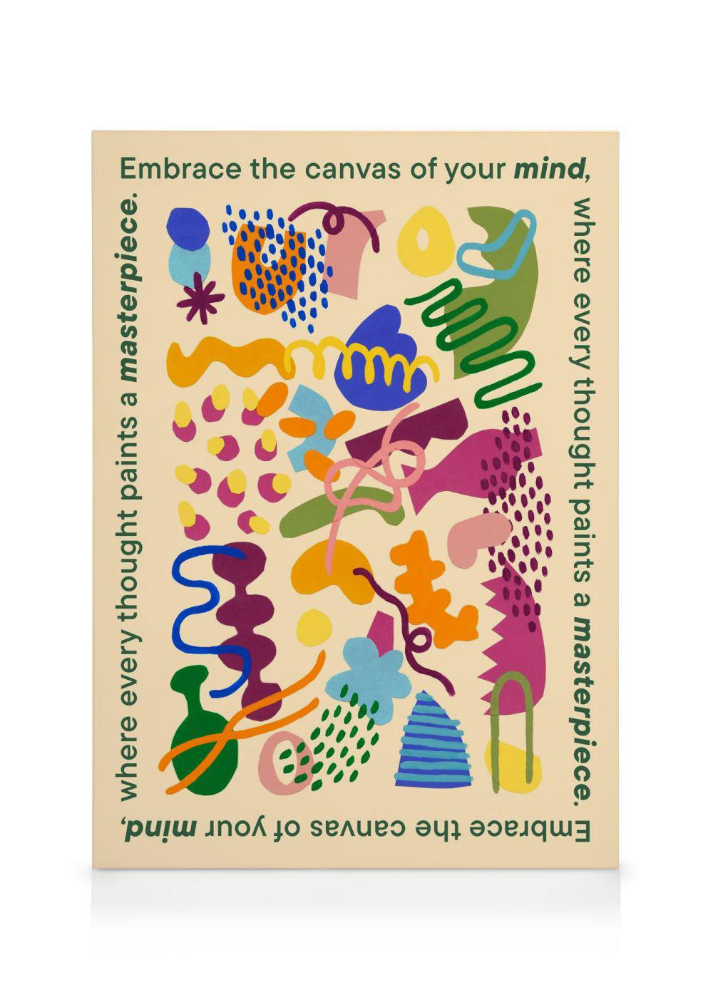 Canvas Prints Masterpiece Canvas (30x40 cm - Black Frame)