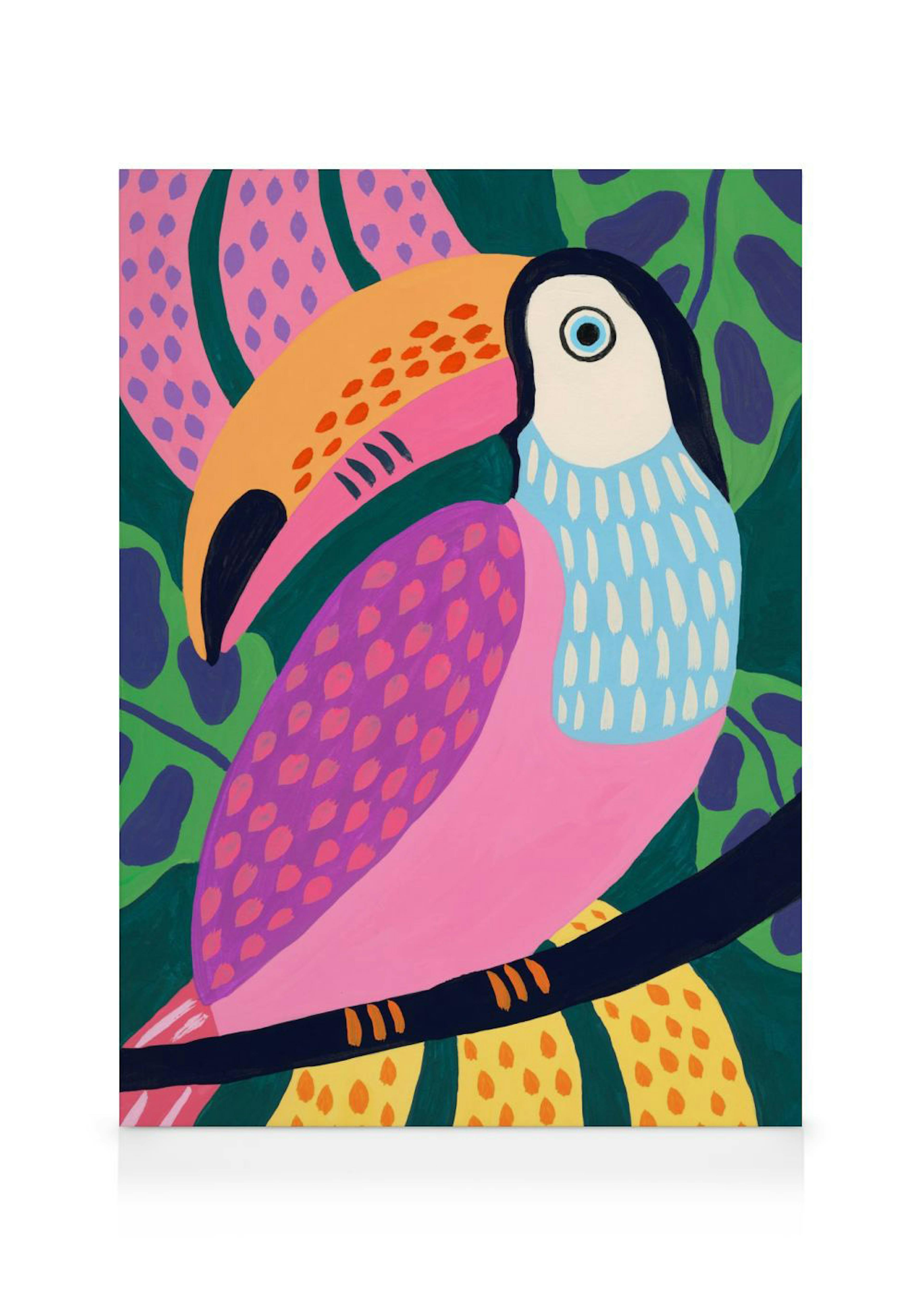 Colorful Toucan Canvas 0