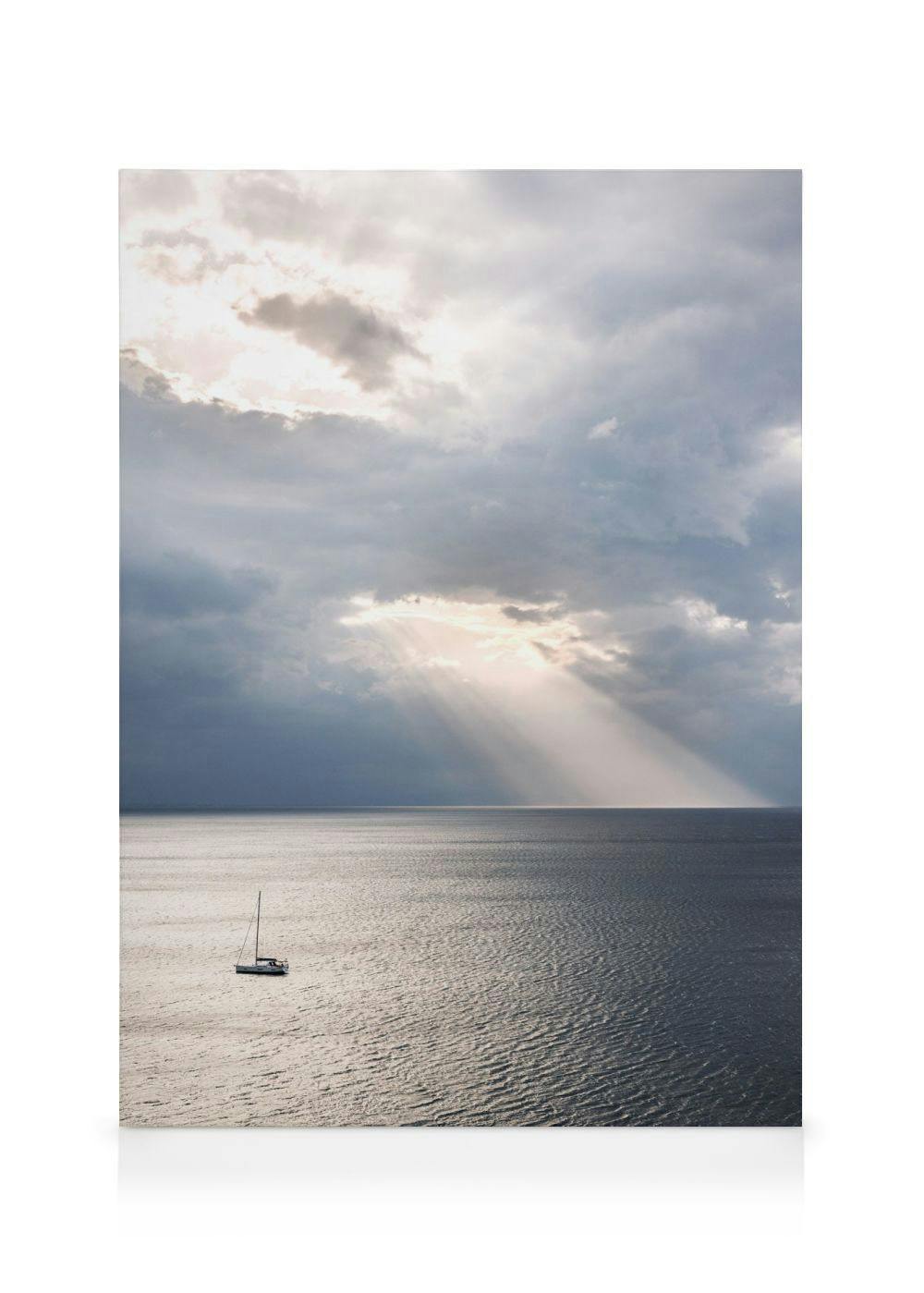 Canvas Prints Majestic View Canvas (50x70 cm - Black Frame)