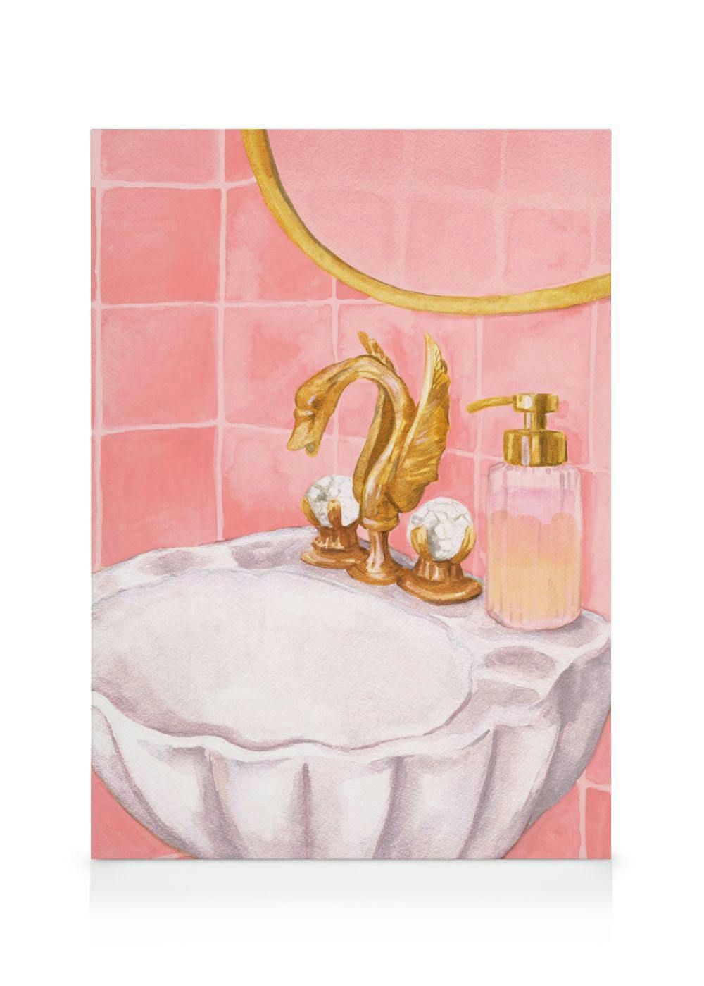 Obrazy na płótnie Pretty Sink Obraz na płótnie (50x70 cm)
