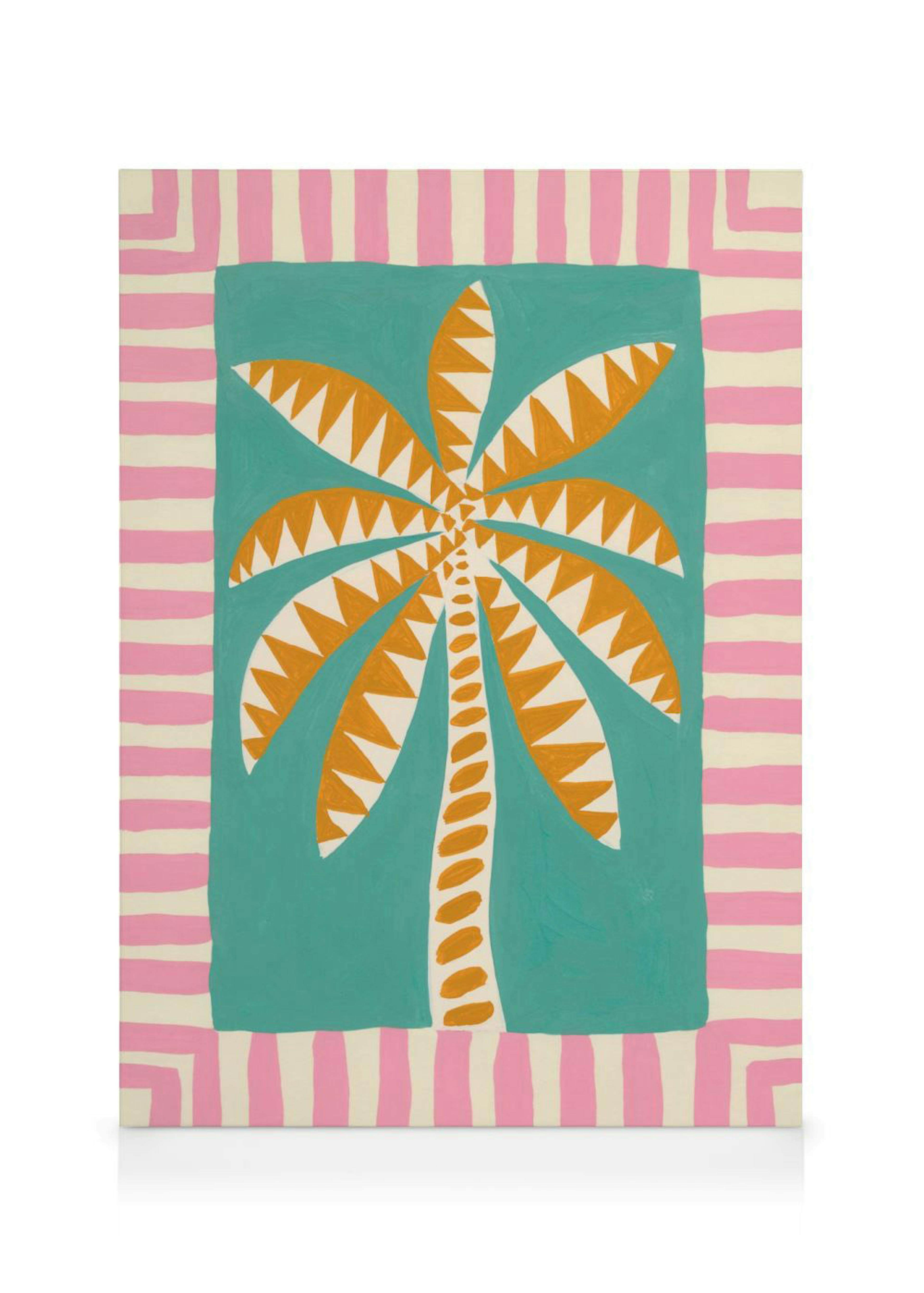 Funky Palm Tree Lienzo 0
