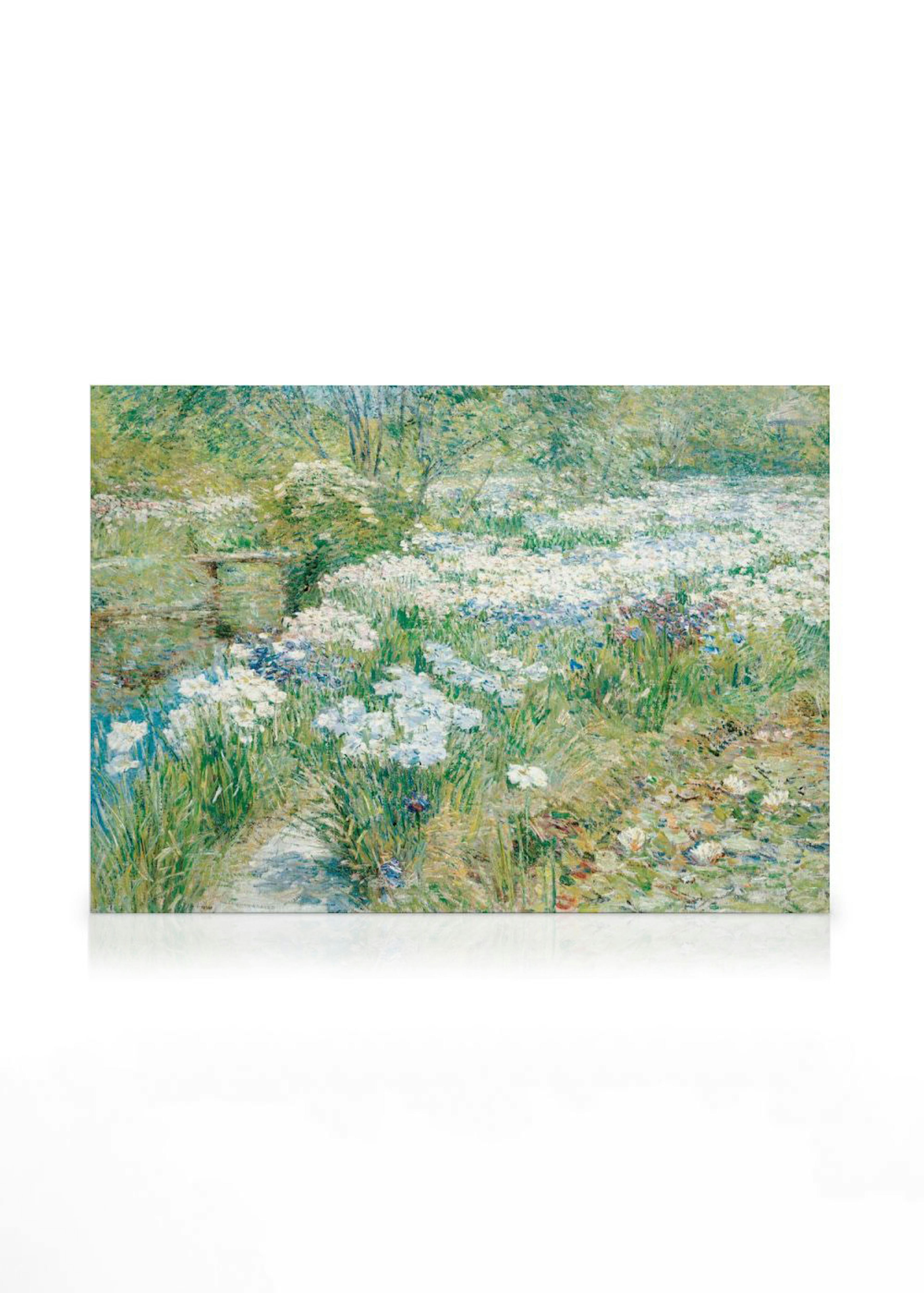 Frederick Childe Hassam - The Water Garden Canvastavla 0