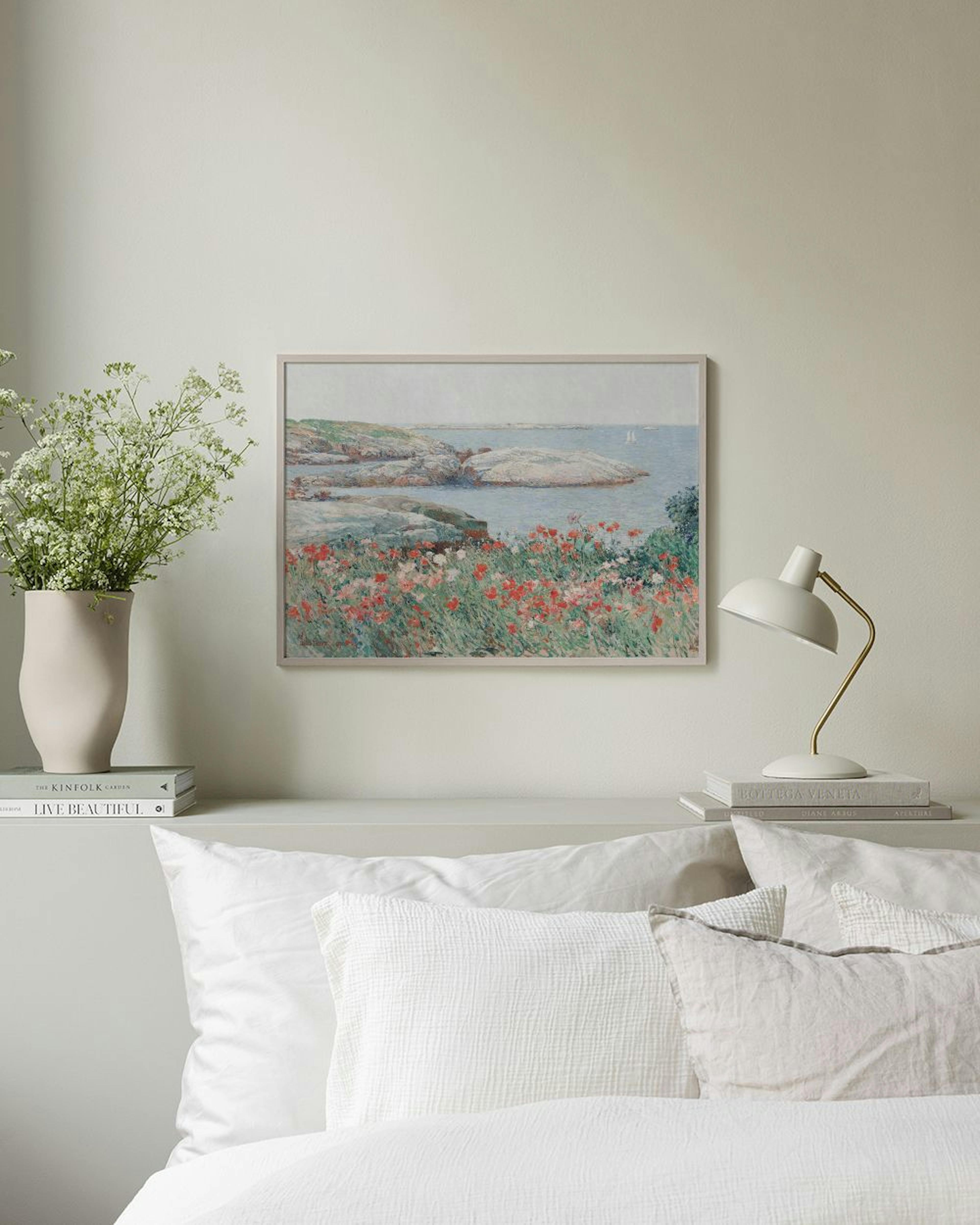 Frederick Childe Hassam - Poppies on the Isles of Shoals Plakat