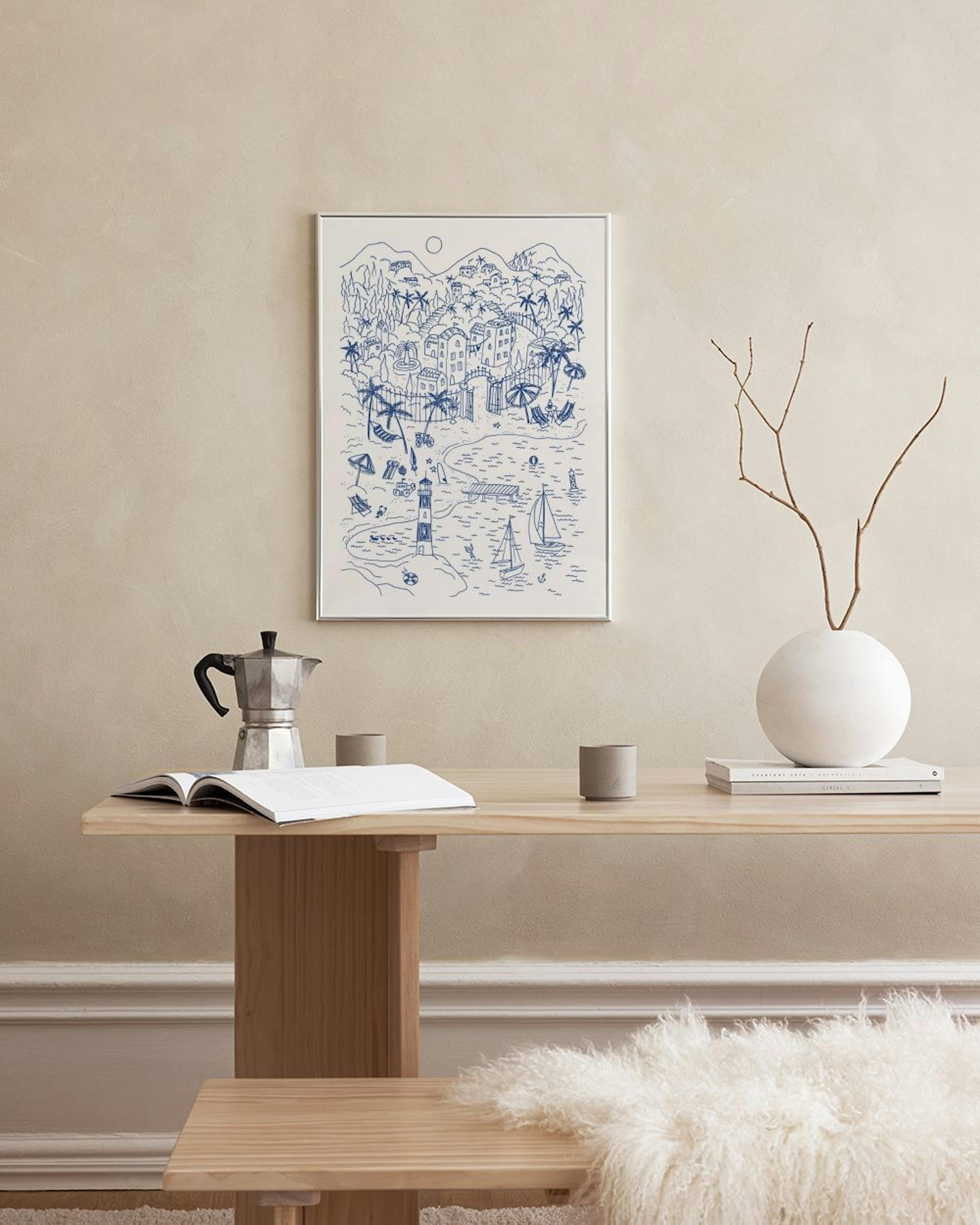 Seaside Summer Affiche