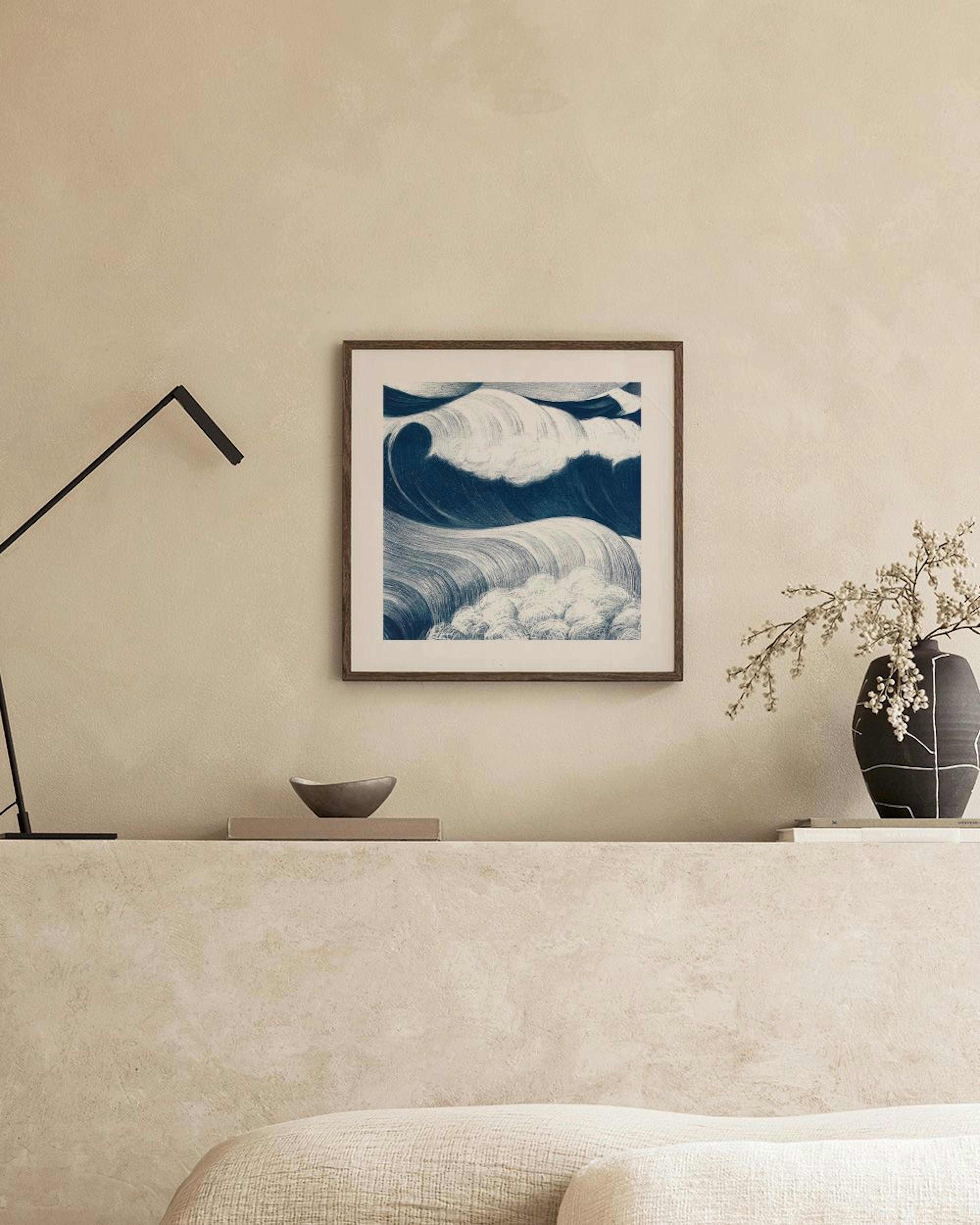 Vintage Wave Plakat