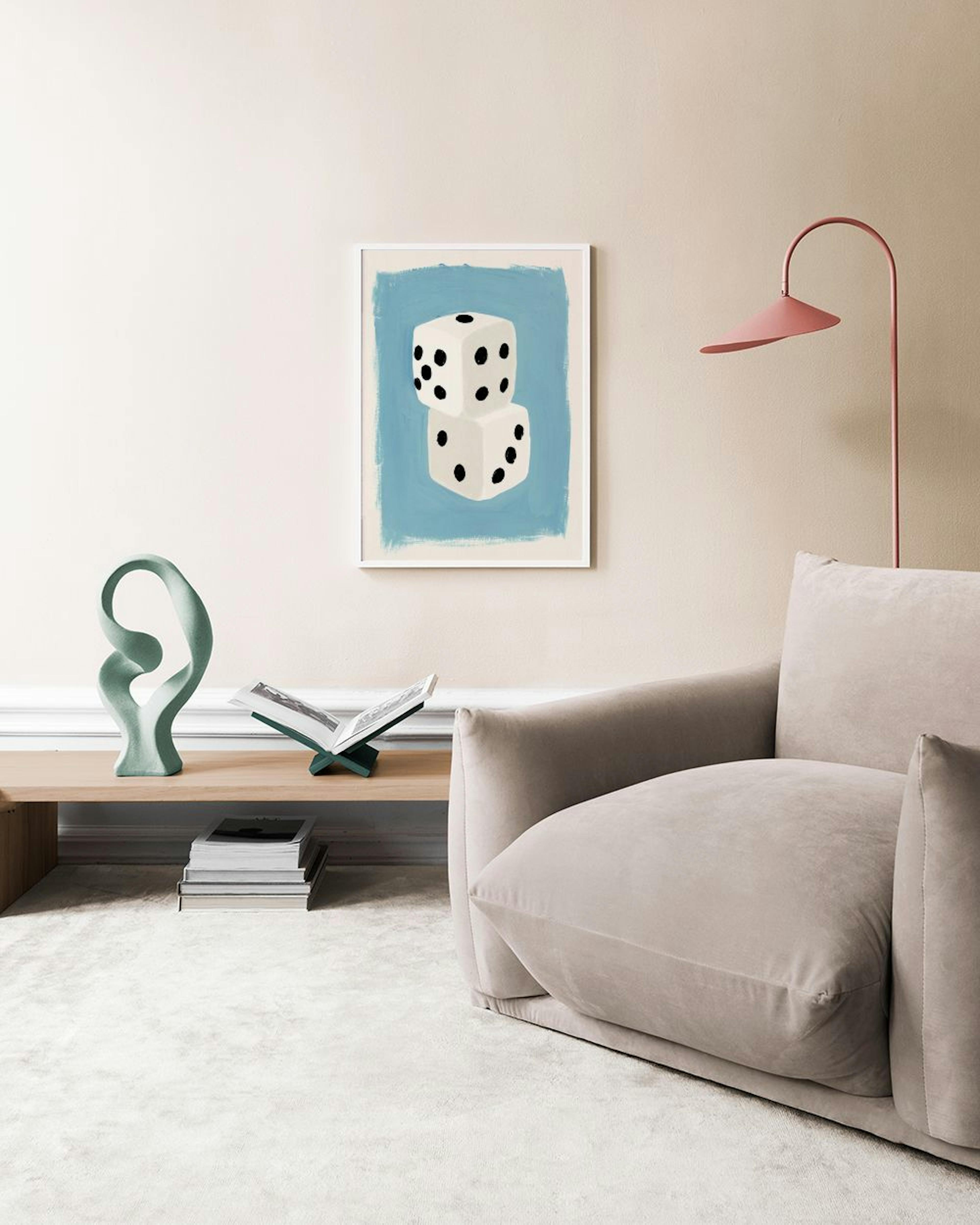 Throw the Dice Print