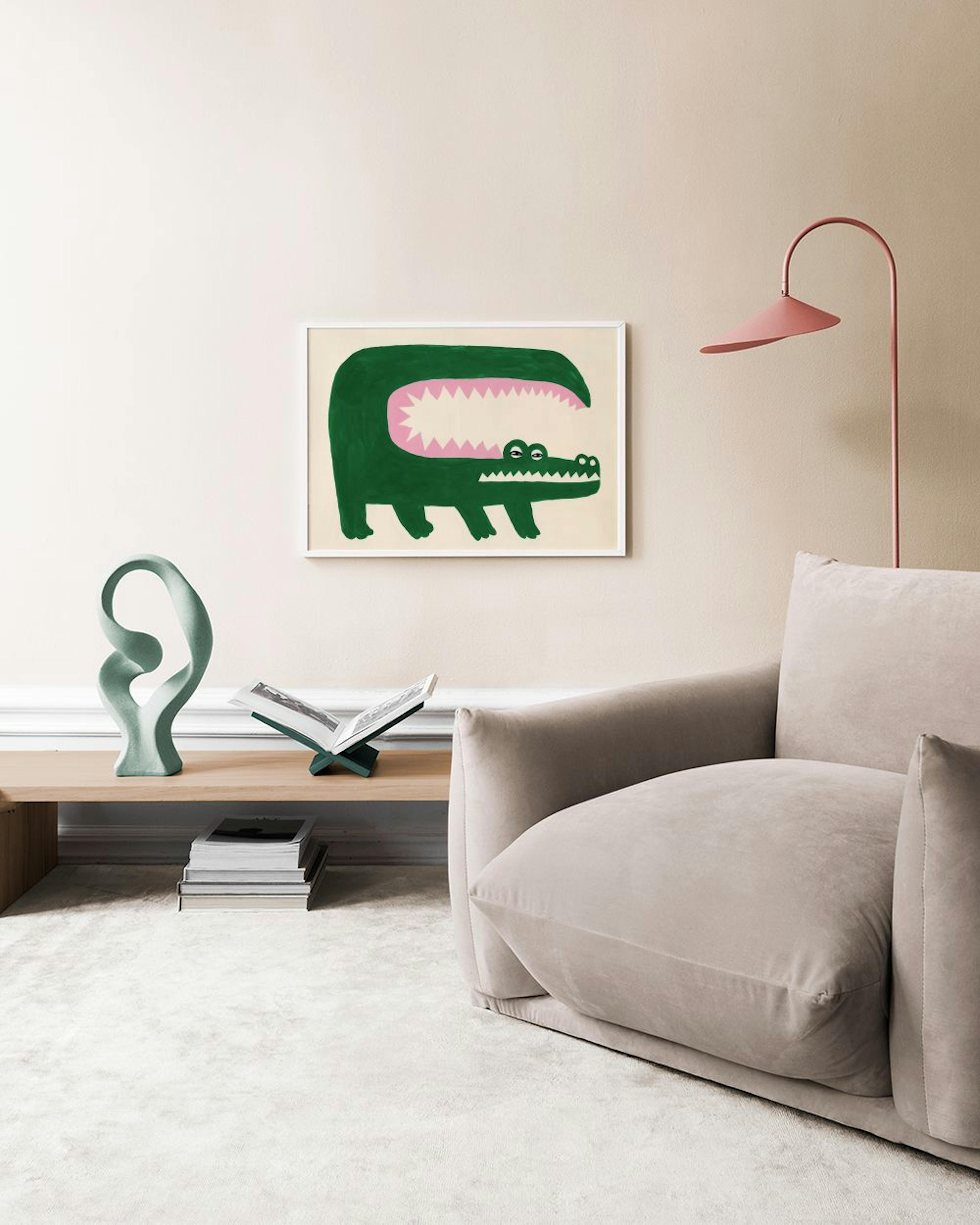 Crocodile Crush Affiche