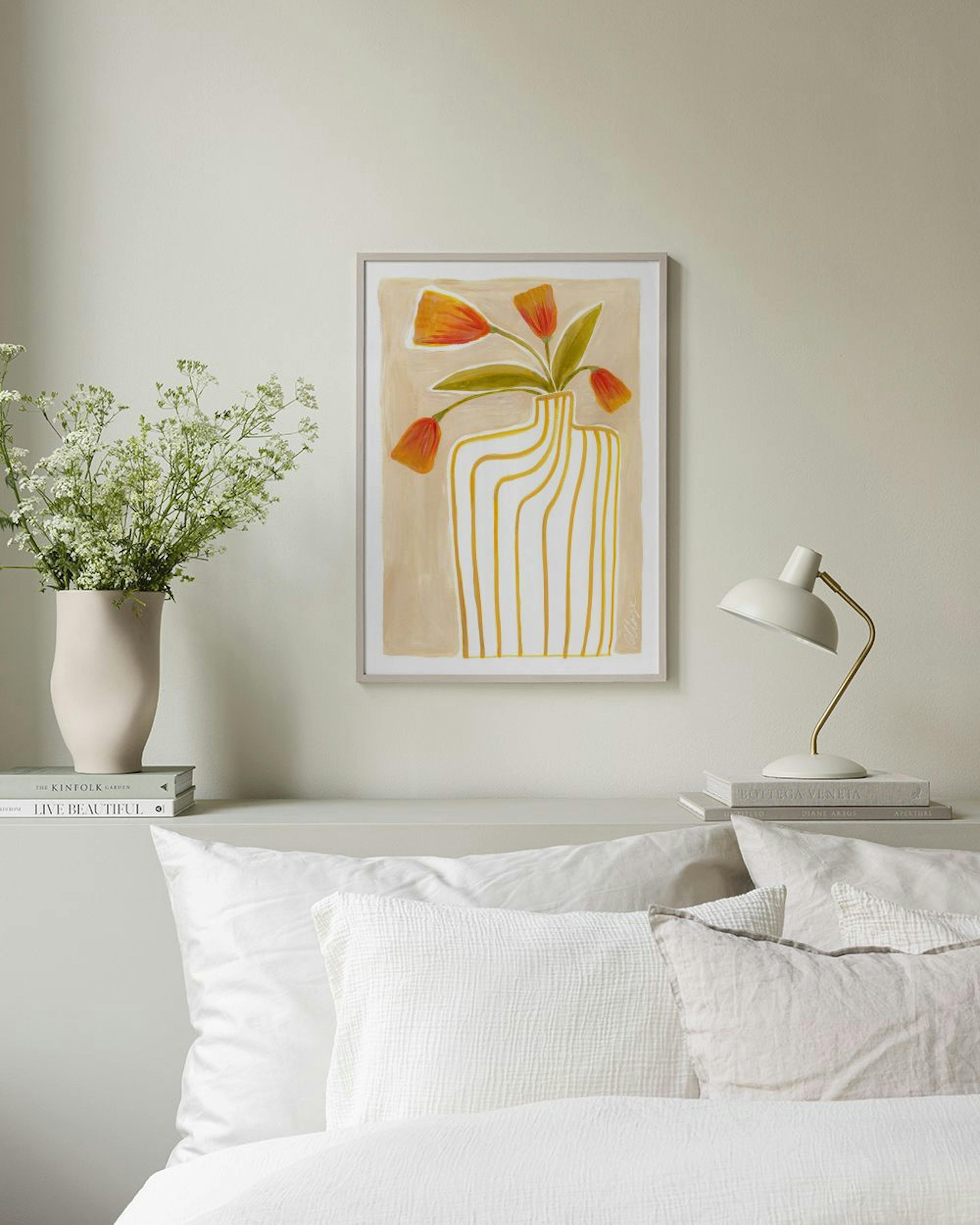 Rosanna Corfe - Spring Tulips Plagát