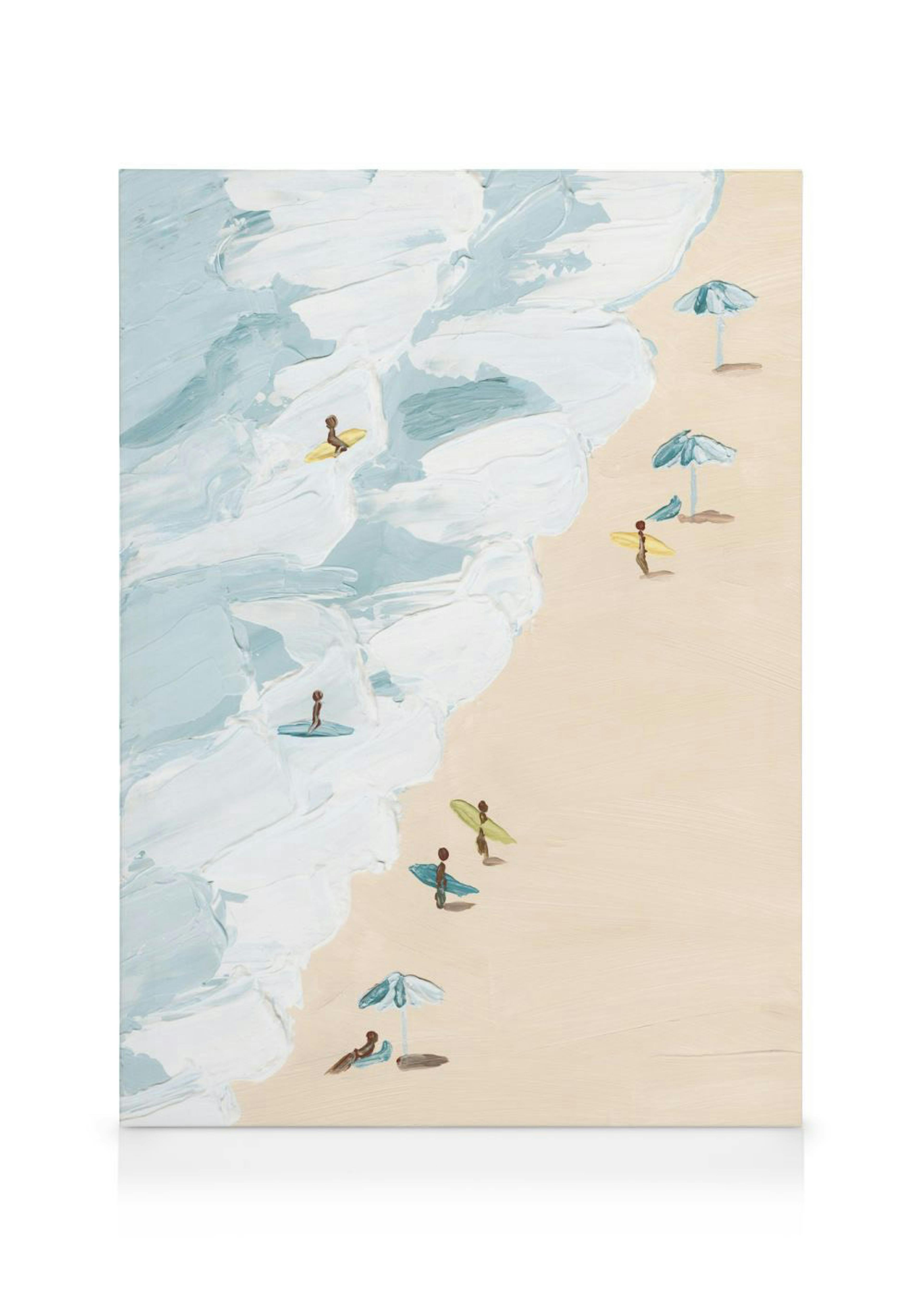 Surfer Beach Leinwandbild 0